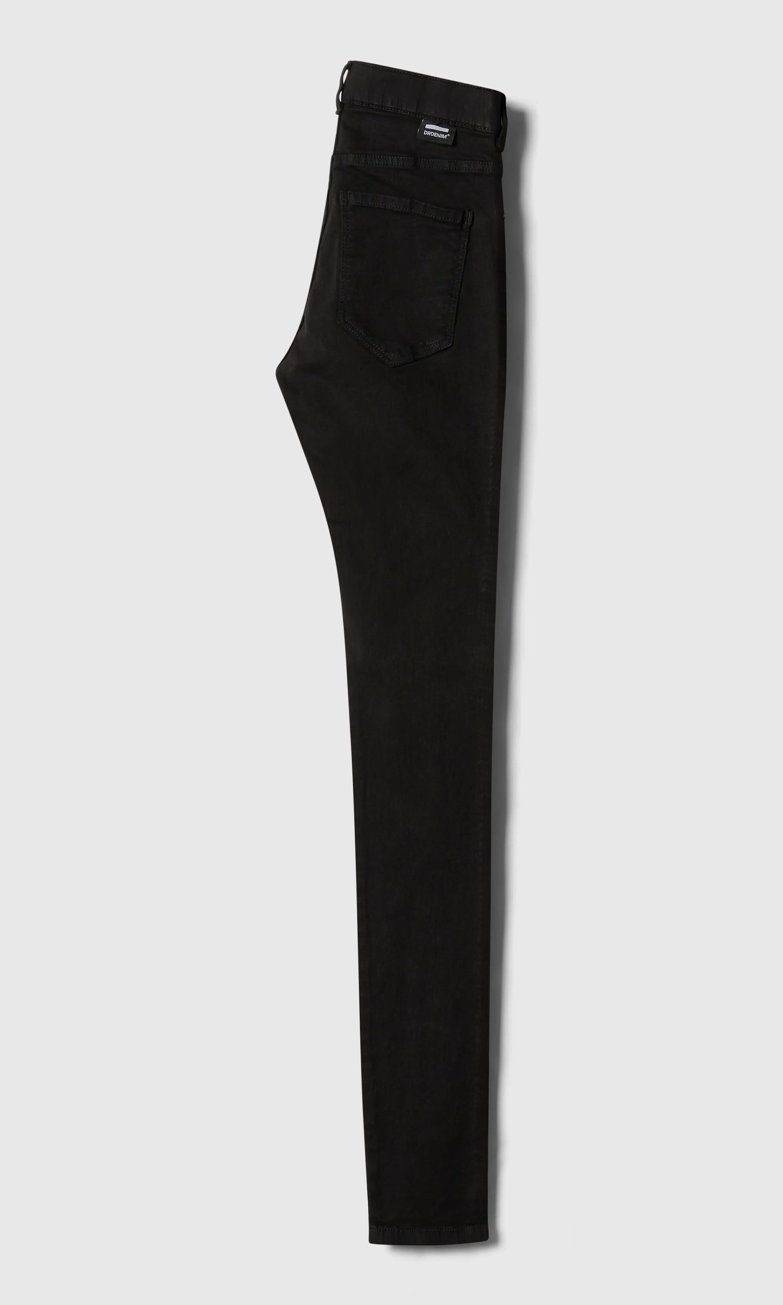 Plenty Mid Svart Jeans. Back. Flat.