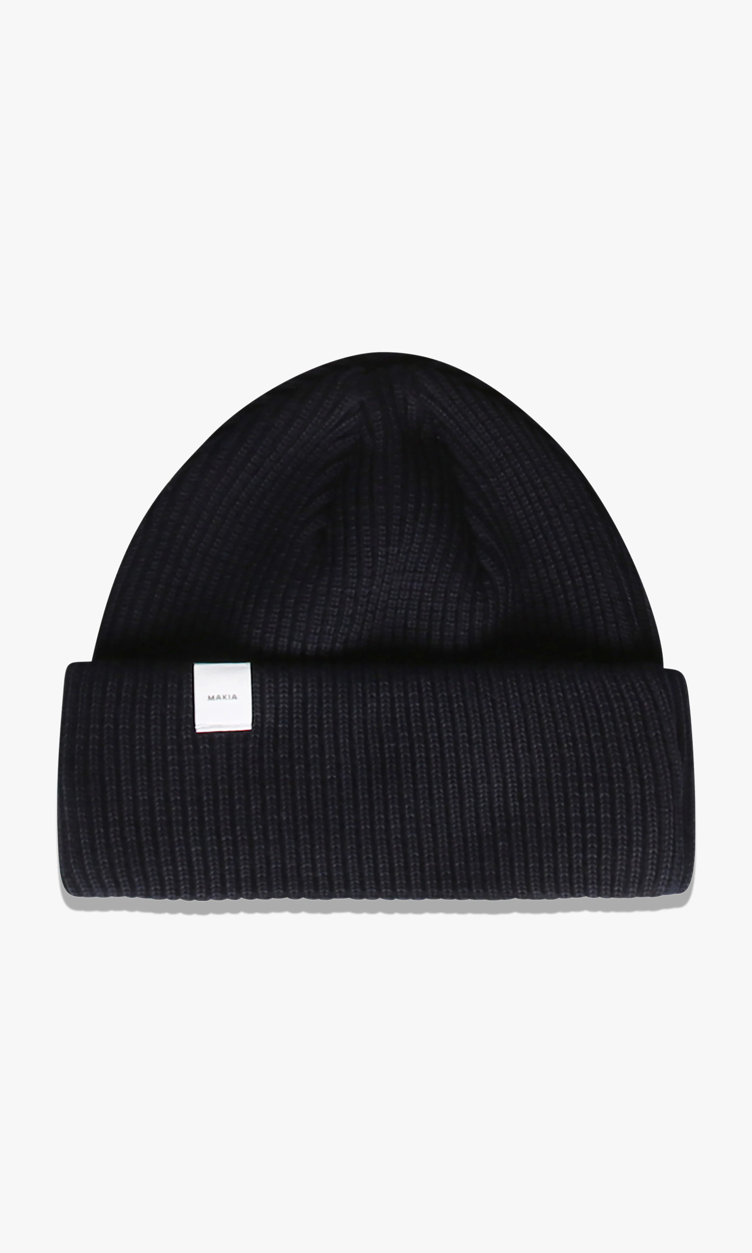 Merino Cap Blå Lue. Front. Flat.