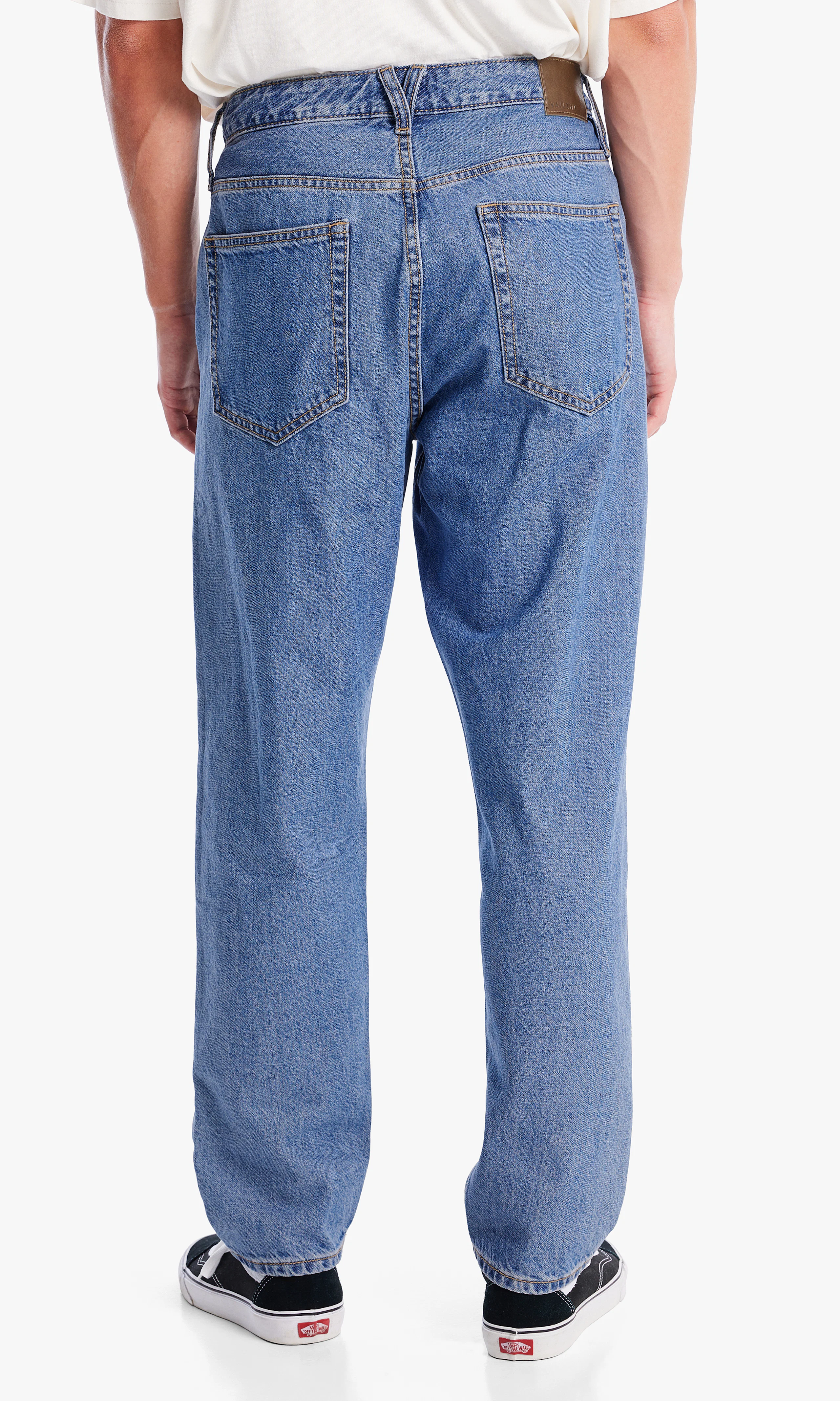 Skate Jeans. Back. Model.