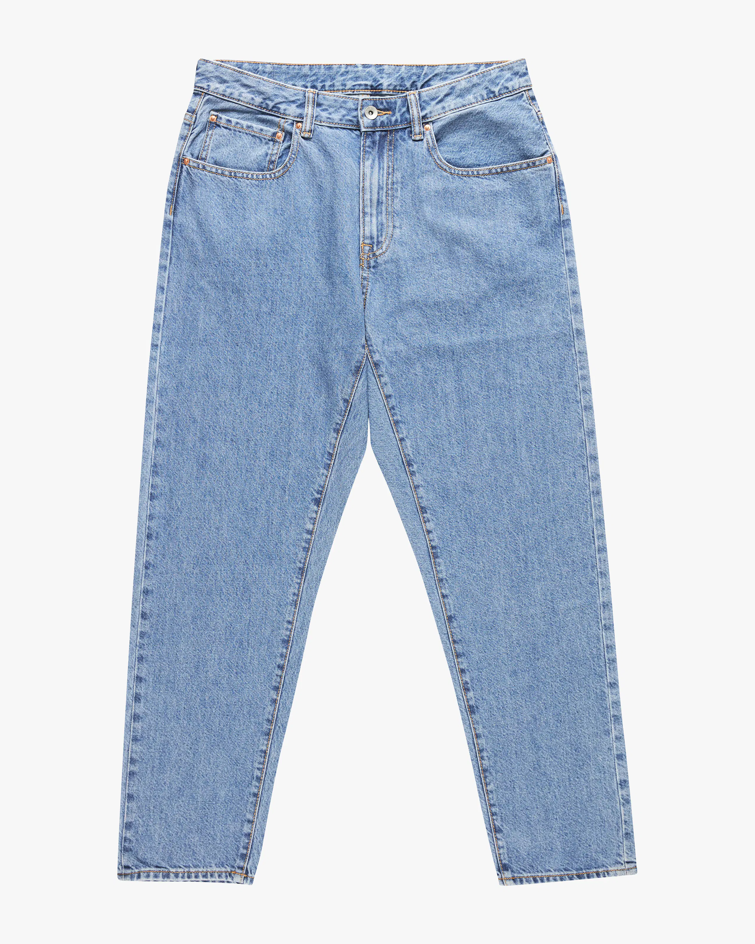 Skate Jeans. Front. Flat.