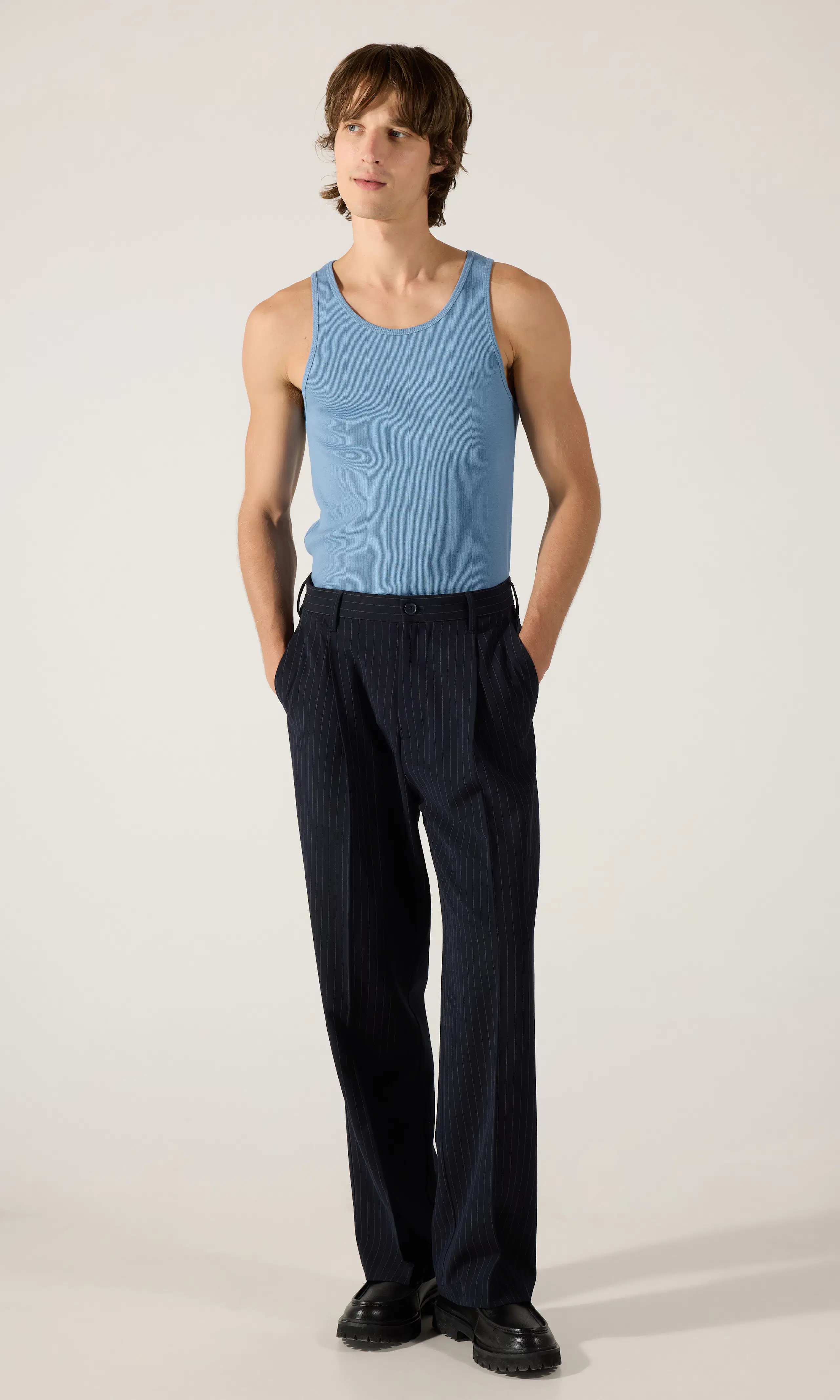 Under Singlet. Front 1. Model.