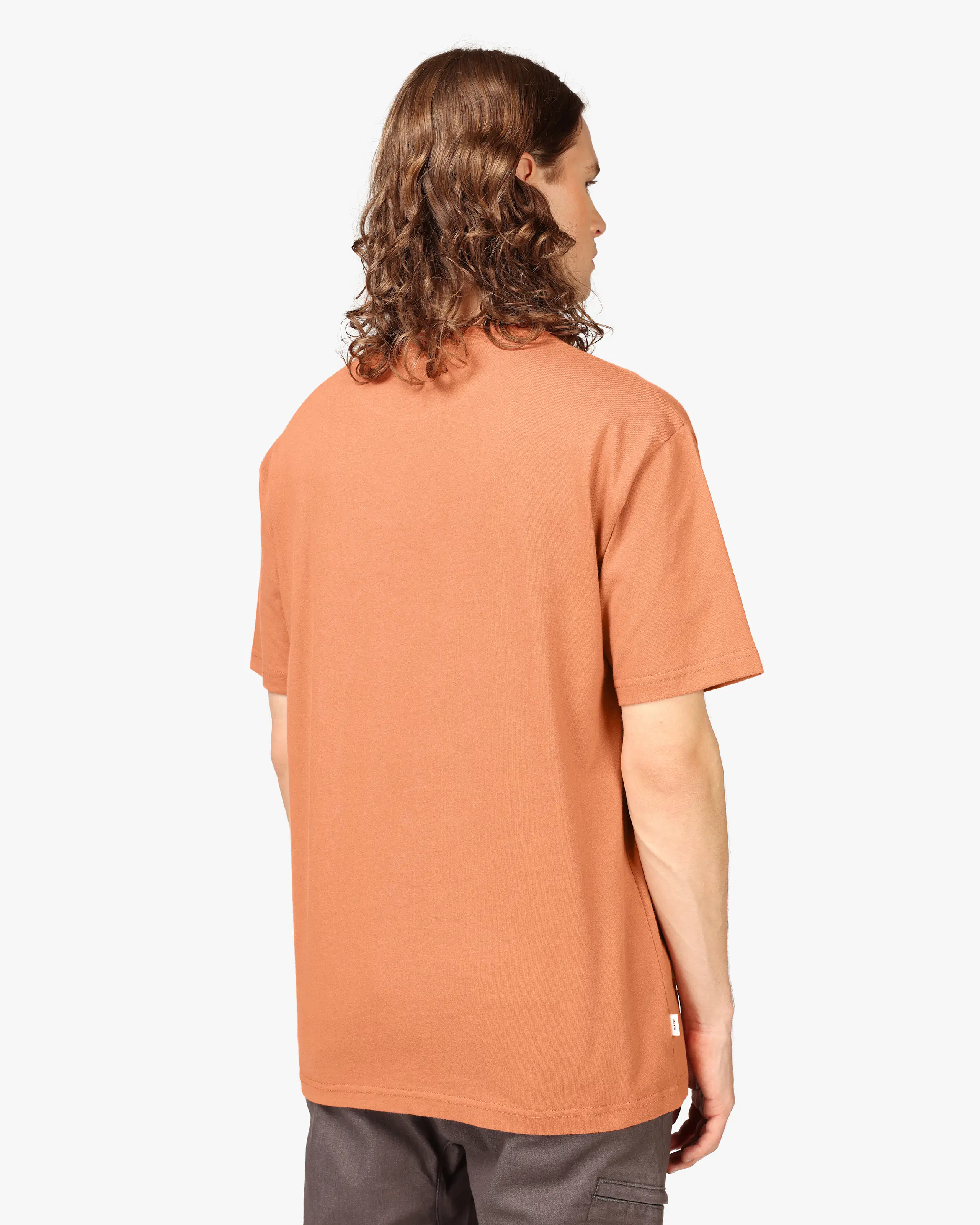 Starkaste Grå T-Shirt. Back. Model.