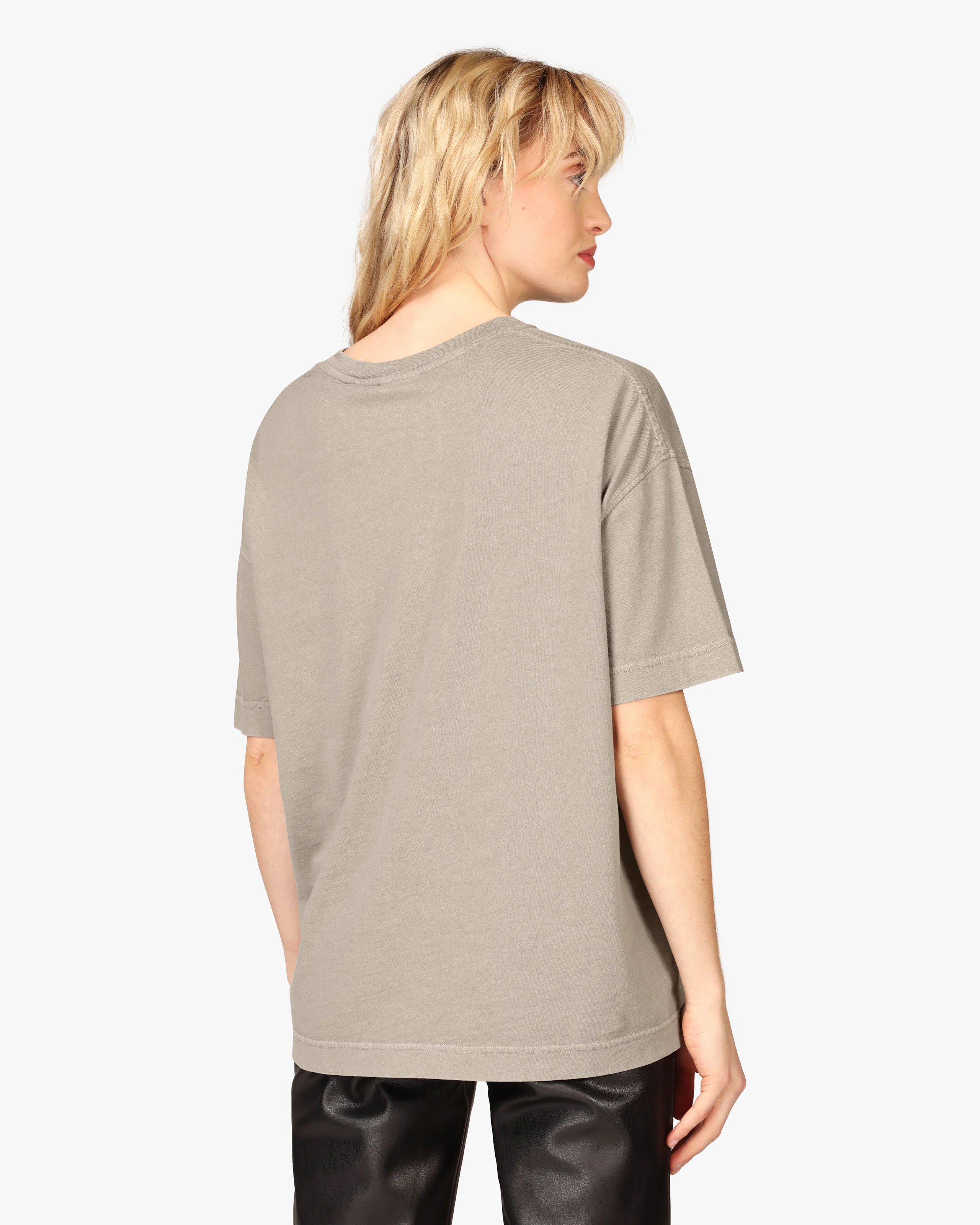 Saint T-Paita. Back. Model.