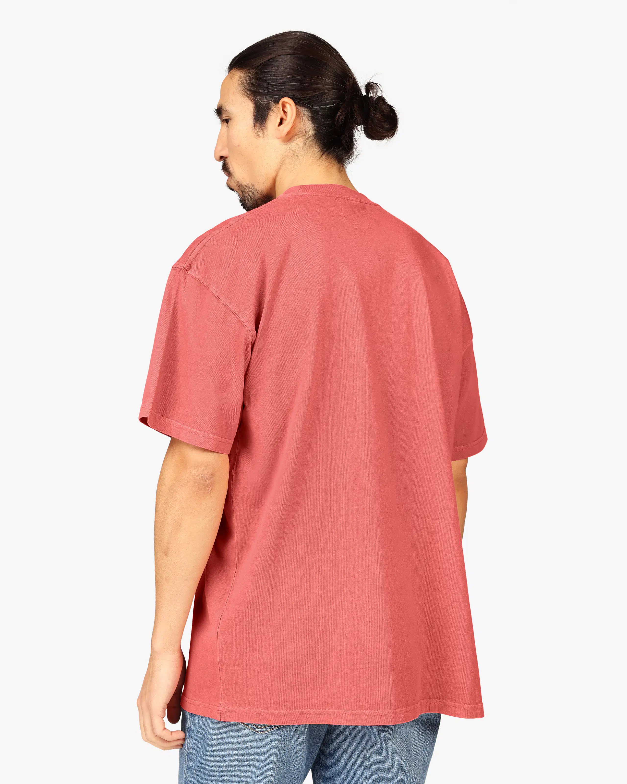 Moon Loose T-Paita. Back. Model.