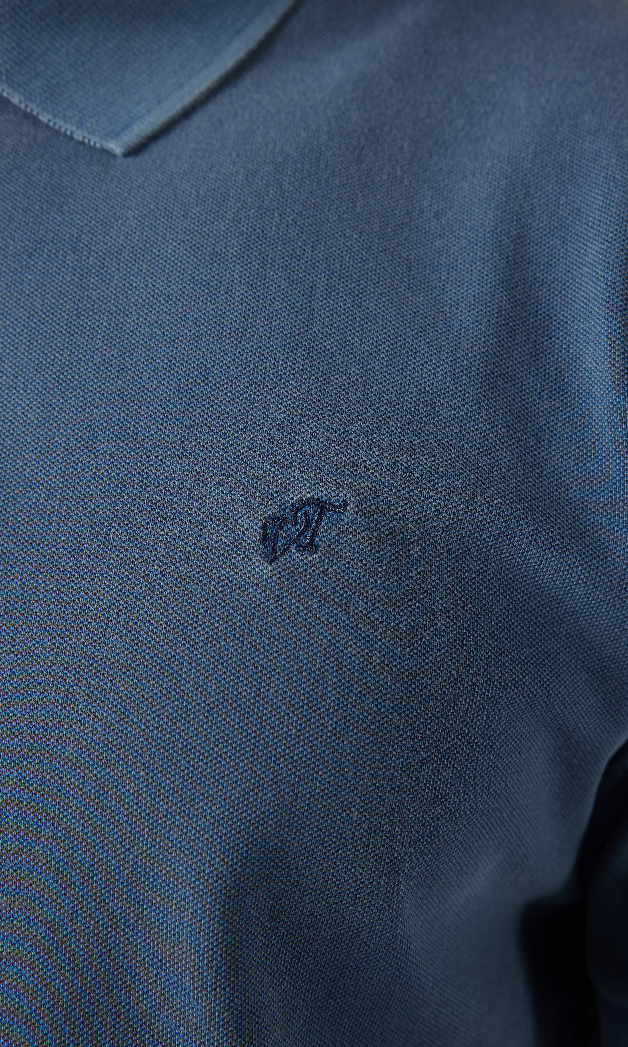 Polo Pikeepaita. Detail 2. Model.