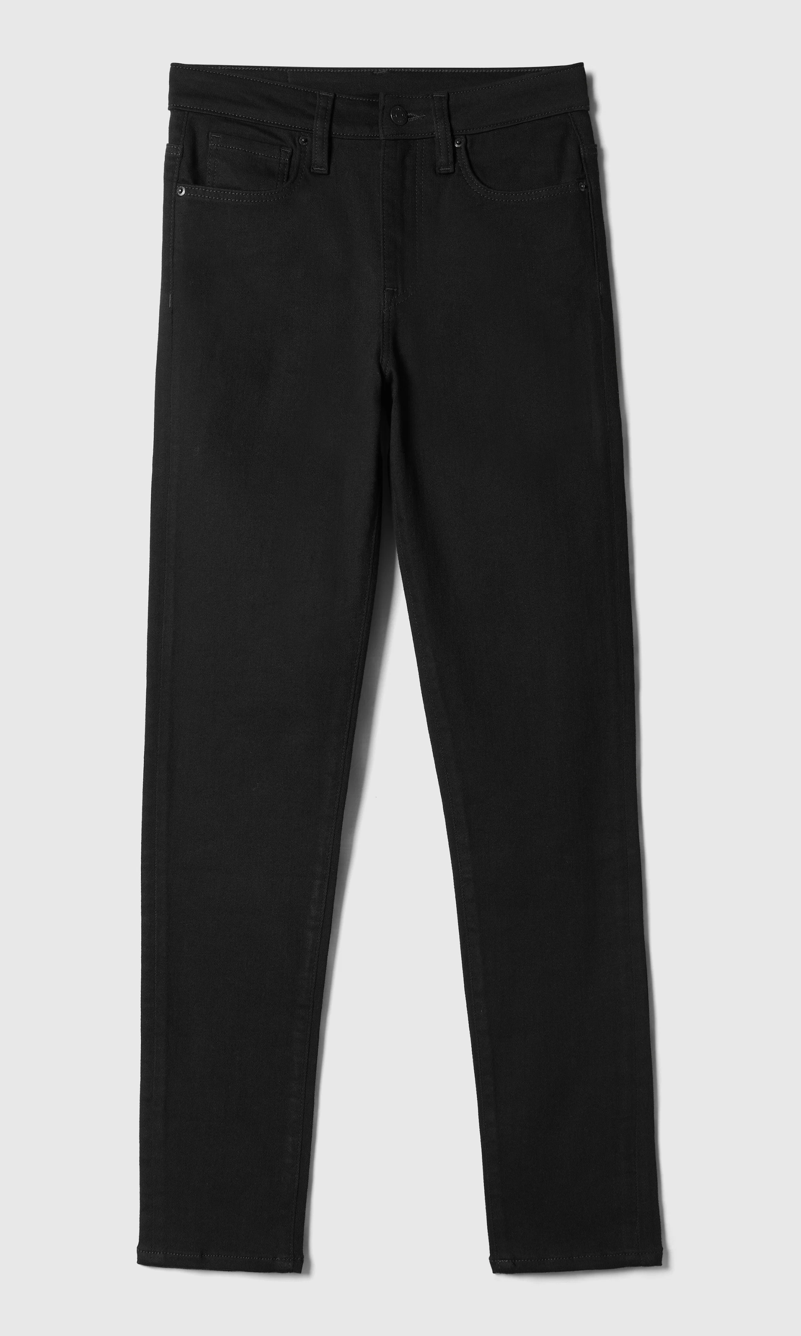 Skinny Jeans. Front. Flat.