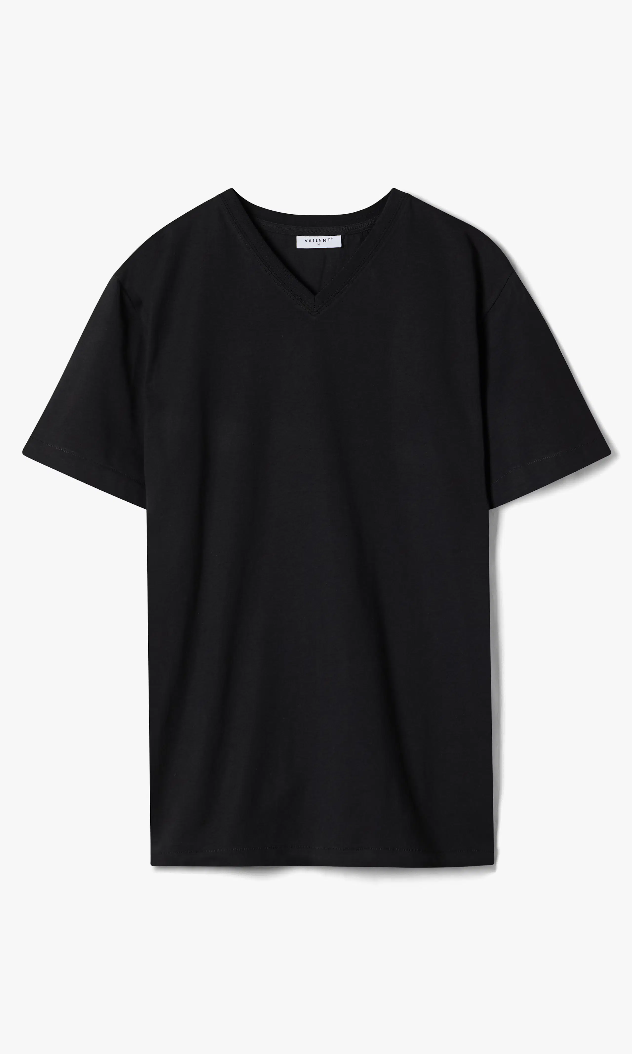 Falcon V-Neck Regular T-Paita. Front. Flat.