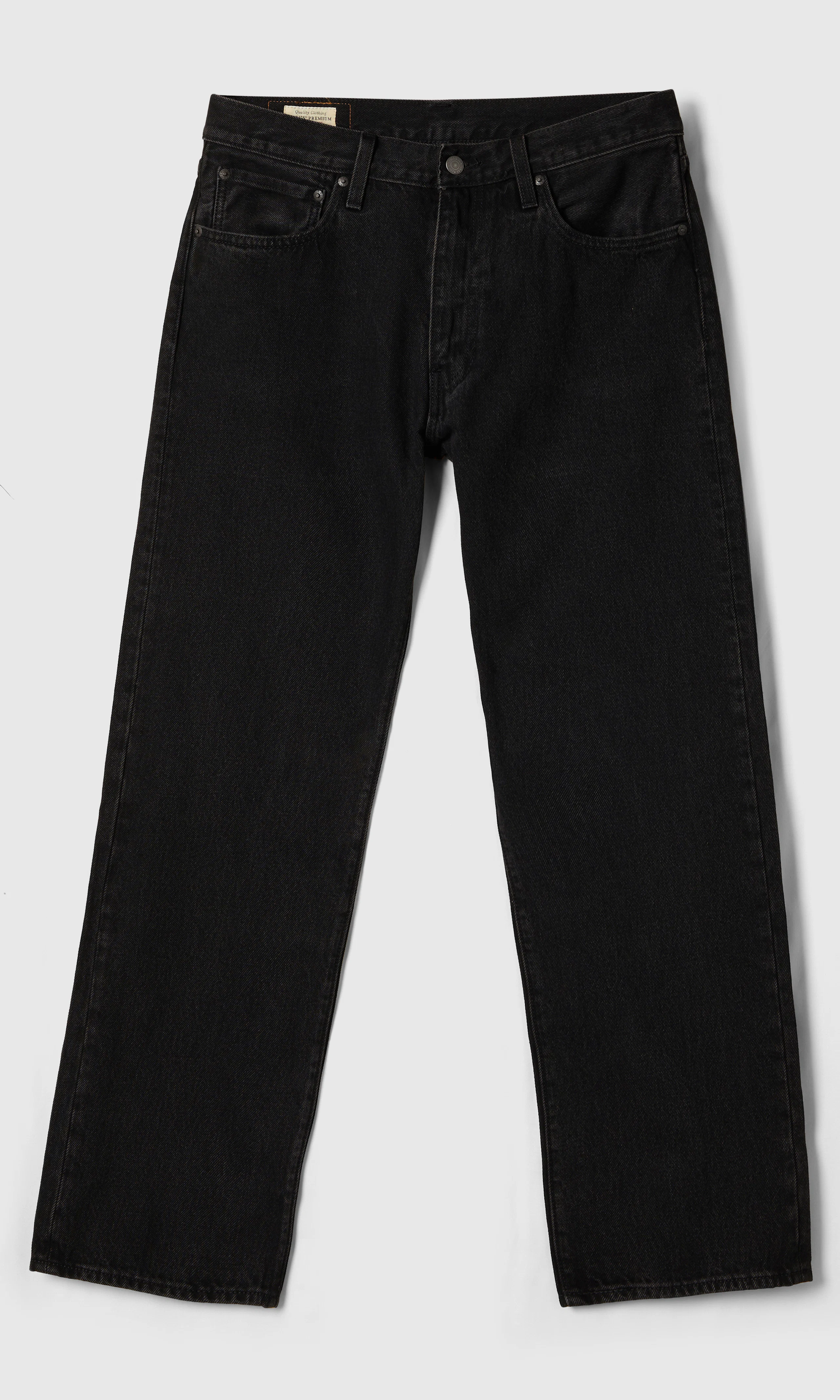 555™ Relaxed Straight Jeans. Front. Flat.