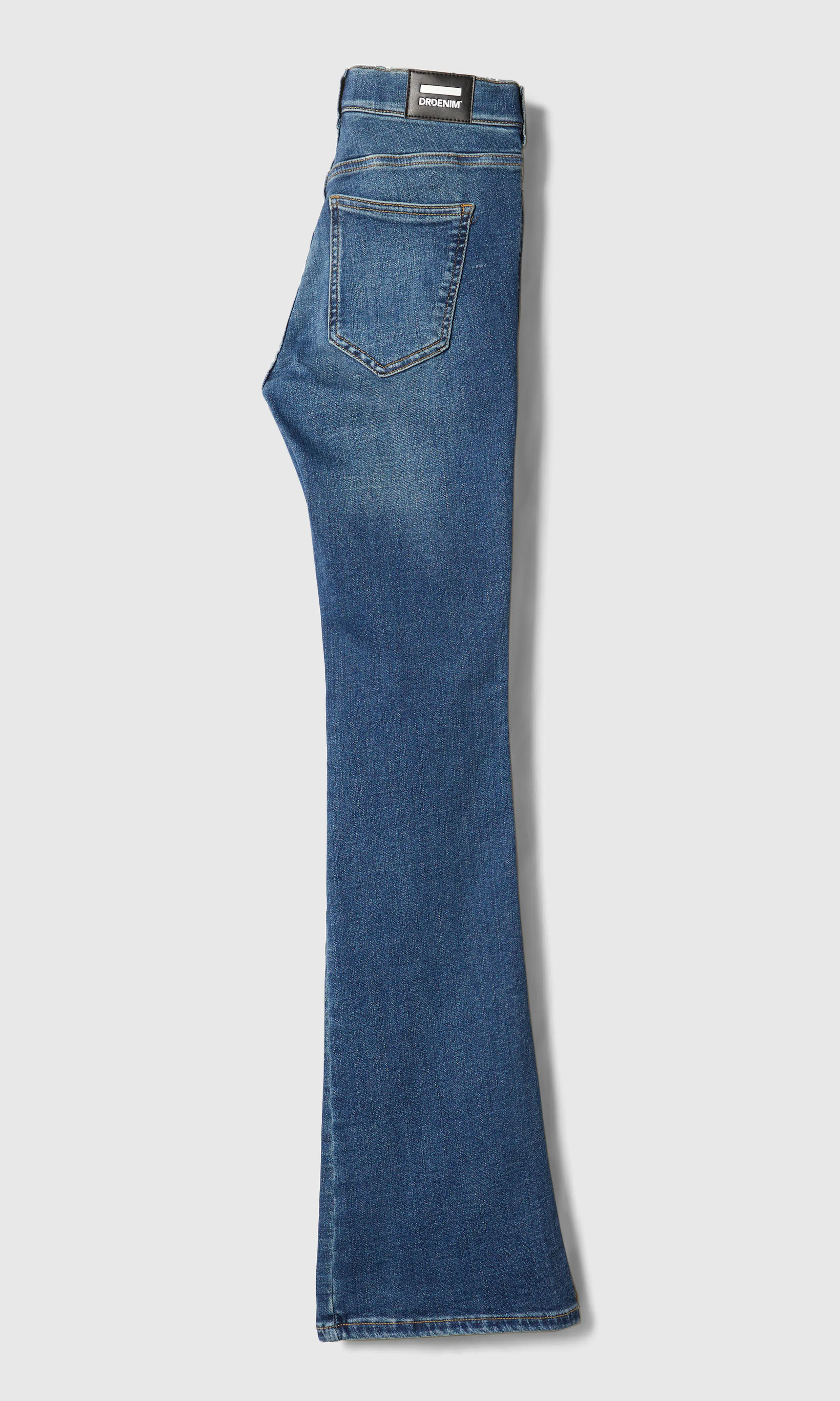 Lexy Mid Bootcut Medium Blå Jeans. Back. Flat.
