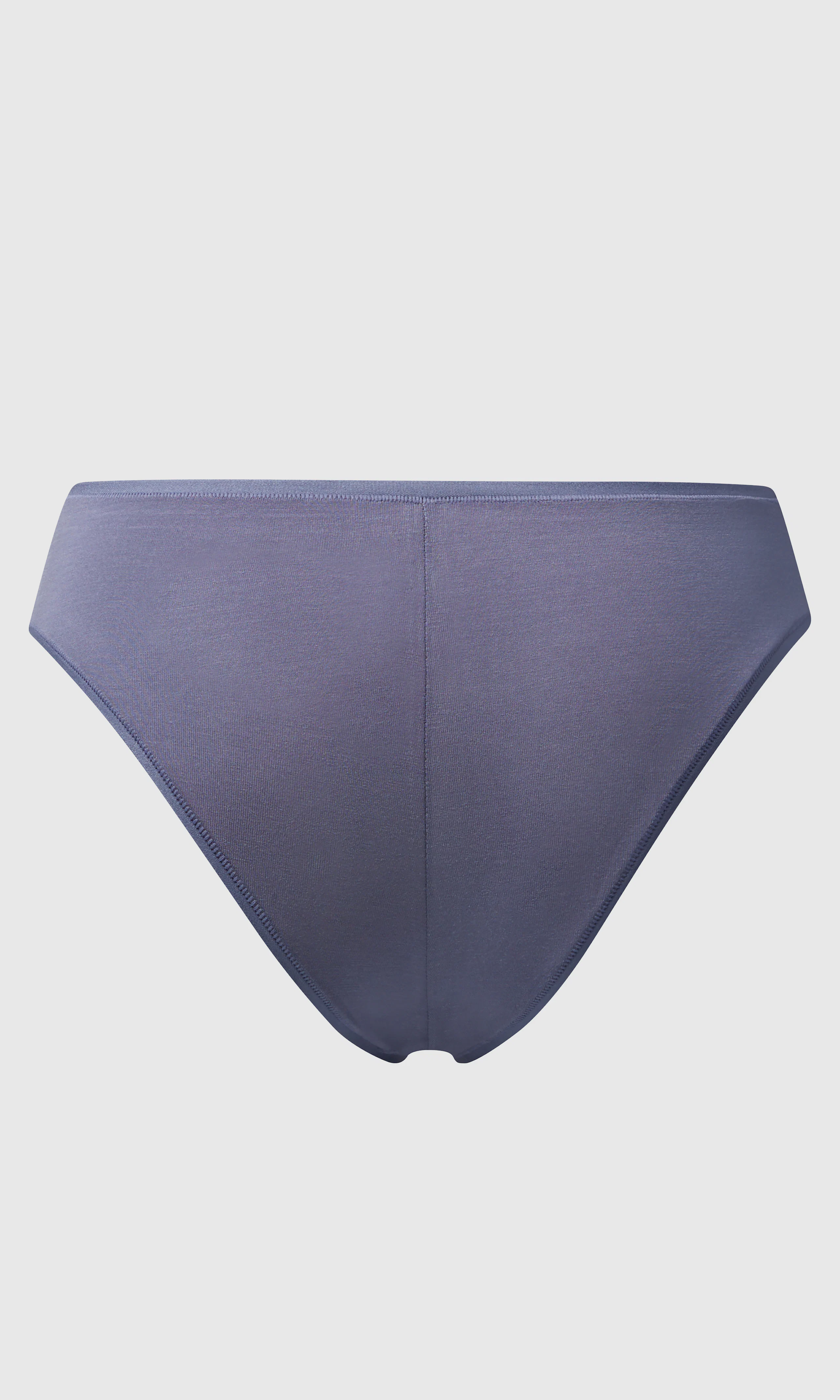 Core Lyocell Cheeky Blå Brief. Back. Flat.
