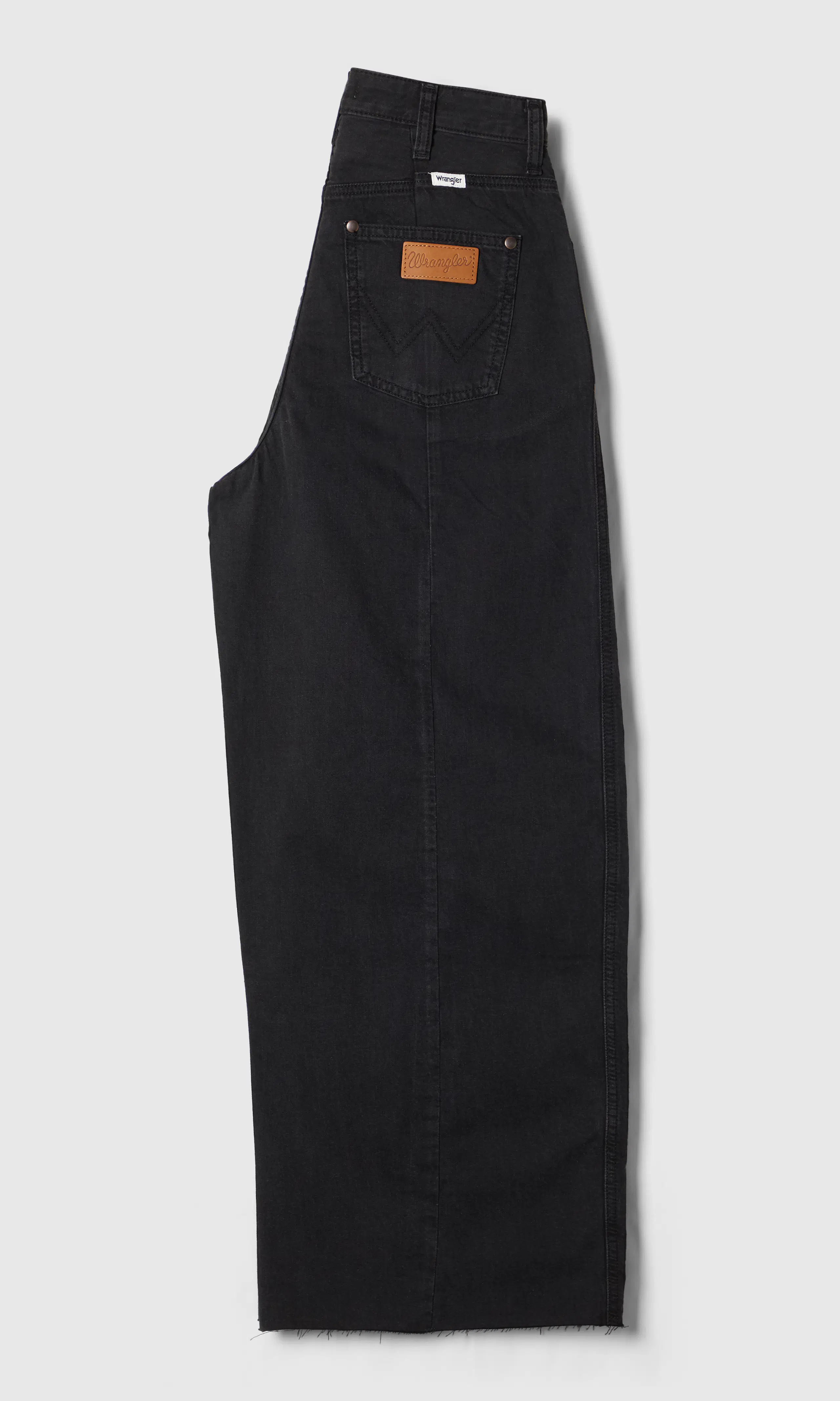 Cowboy Jean Svart Jeans. Back. Flat.