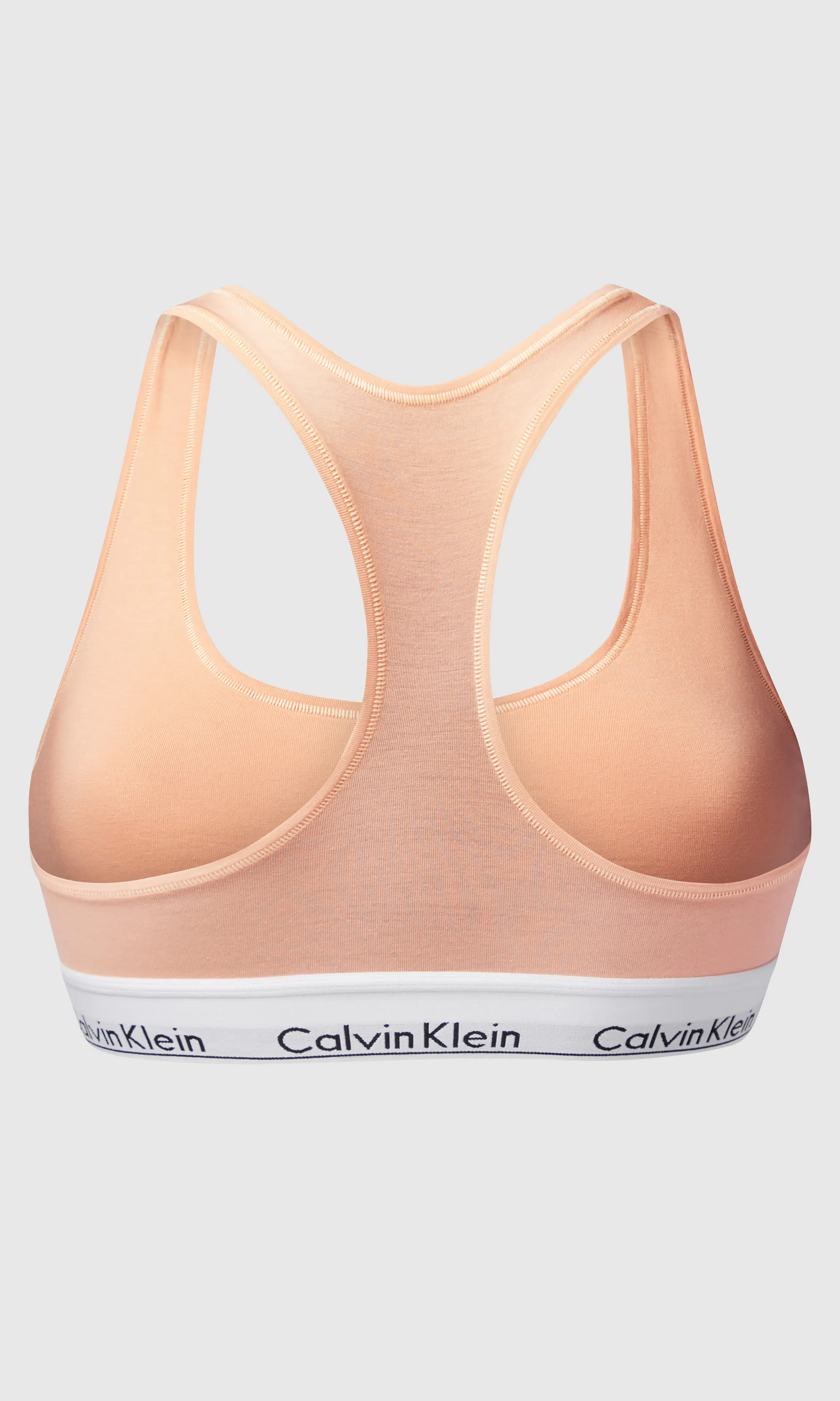 Bralette Beiget Rintaliivit. Back. Flat.