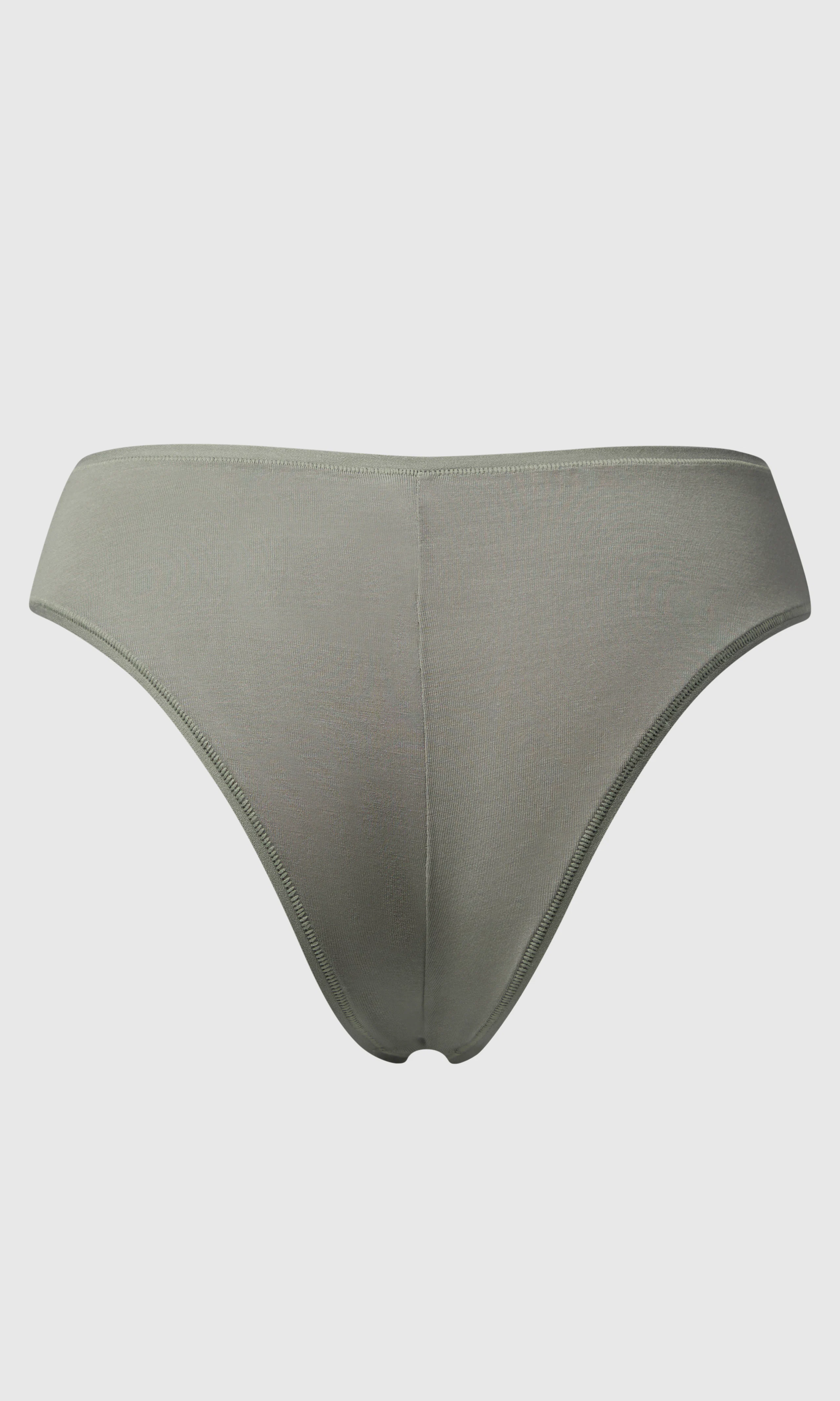 Soft Touch Cheeky Brief Gröna Trosor. Back. Flat.