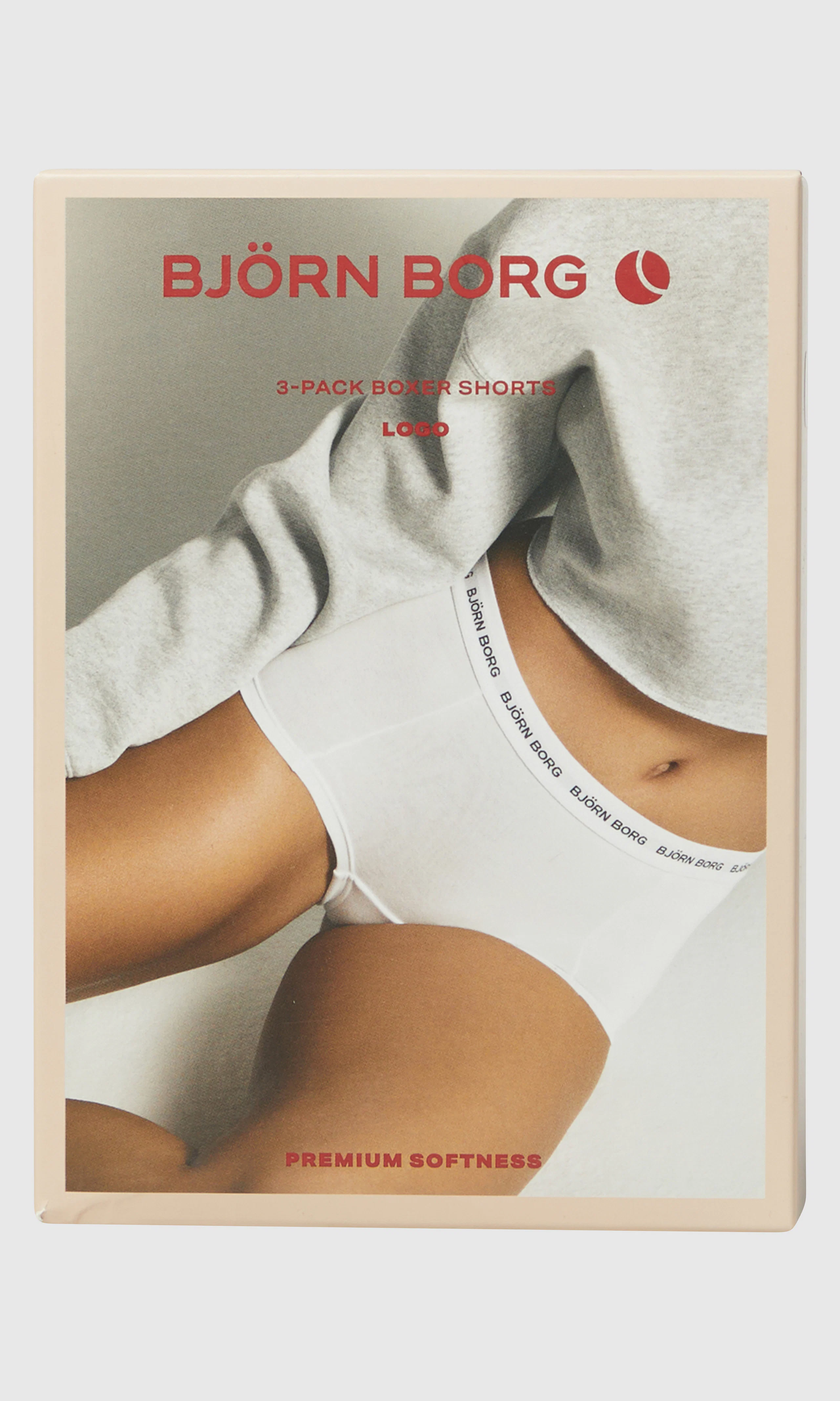 3-Pack Core Logo Bokserishortsit. Detail 1. Flat.