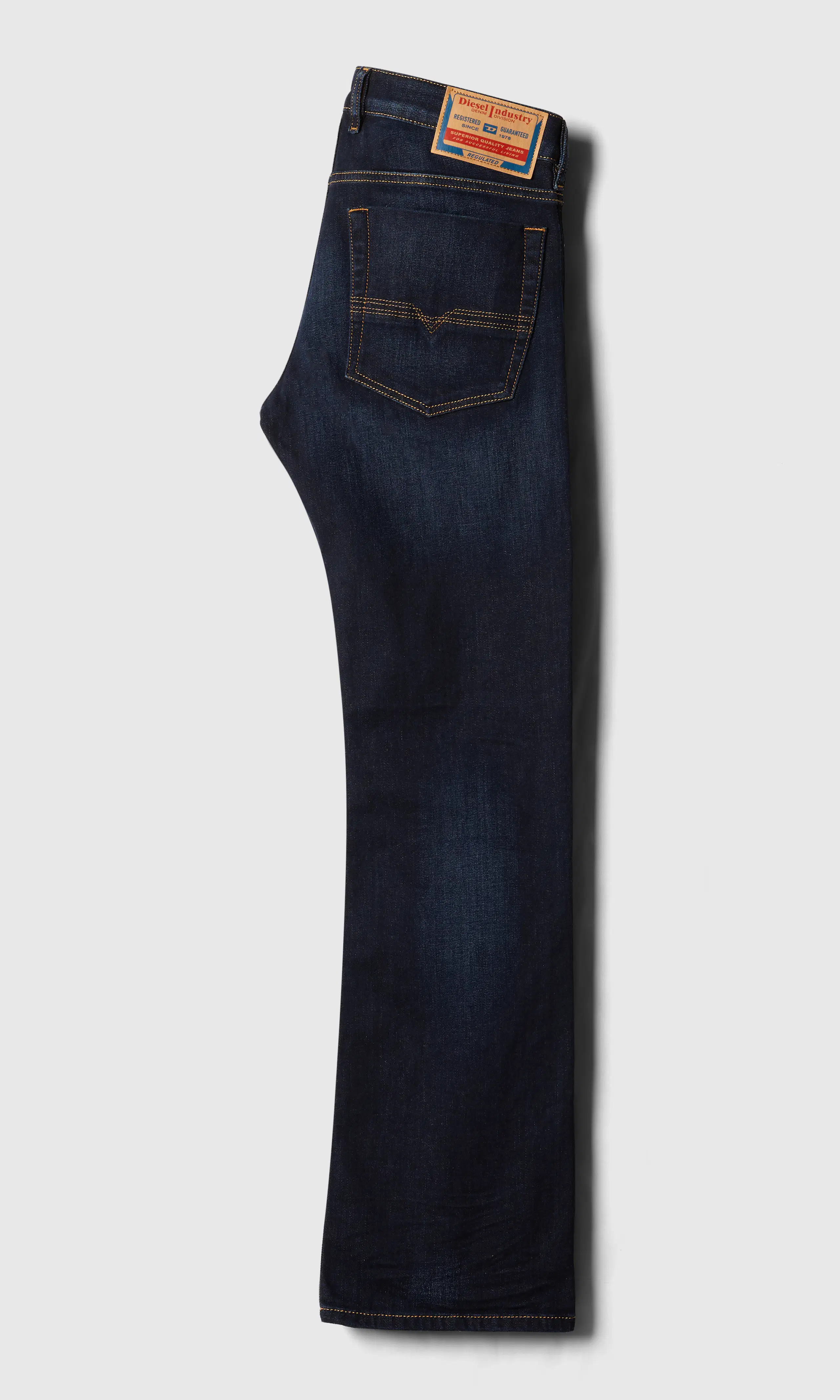 Zatiny Mörkblå Jeans. Back. Flat.