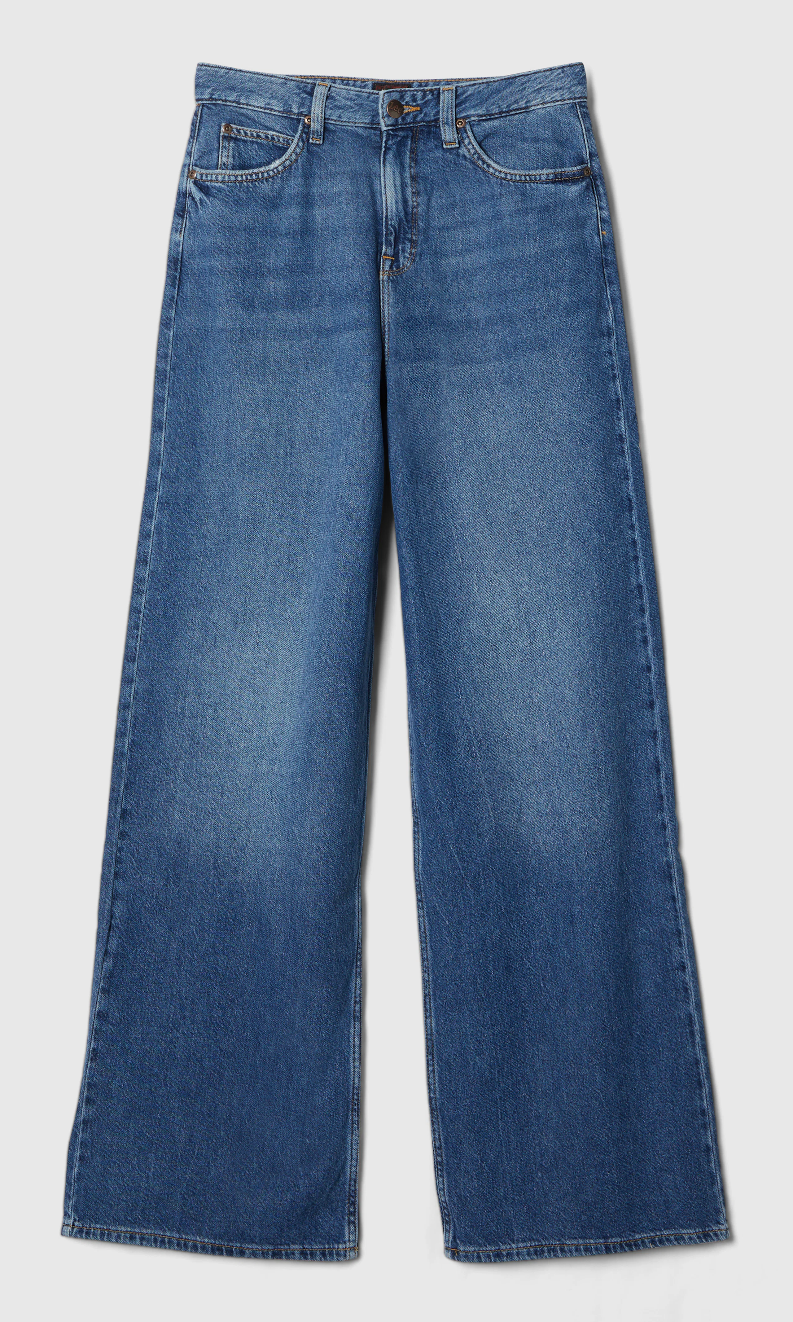 Stella Keskisiniset Farkut. Front. Flat.