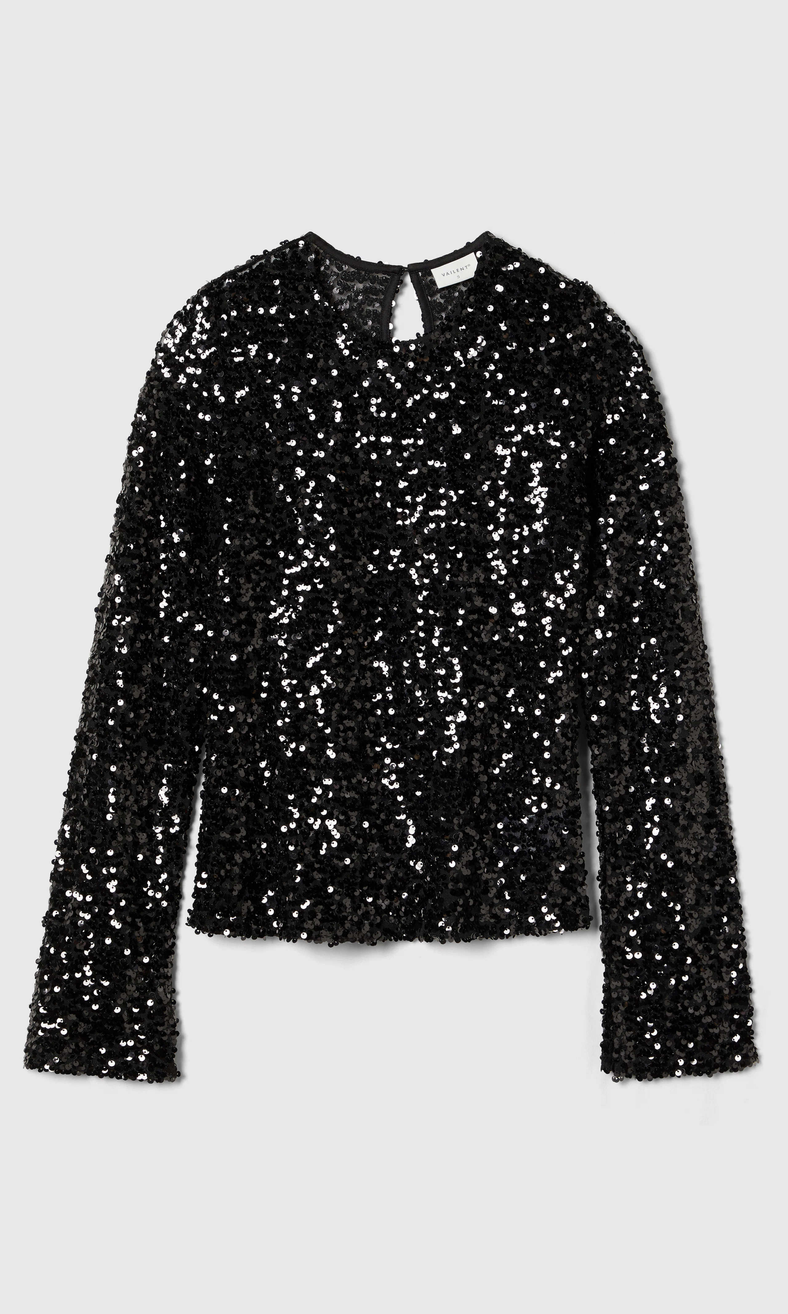 Sparkle Pitkähihainen. Front. Flat.