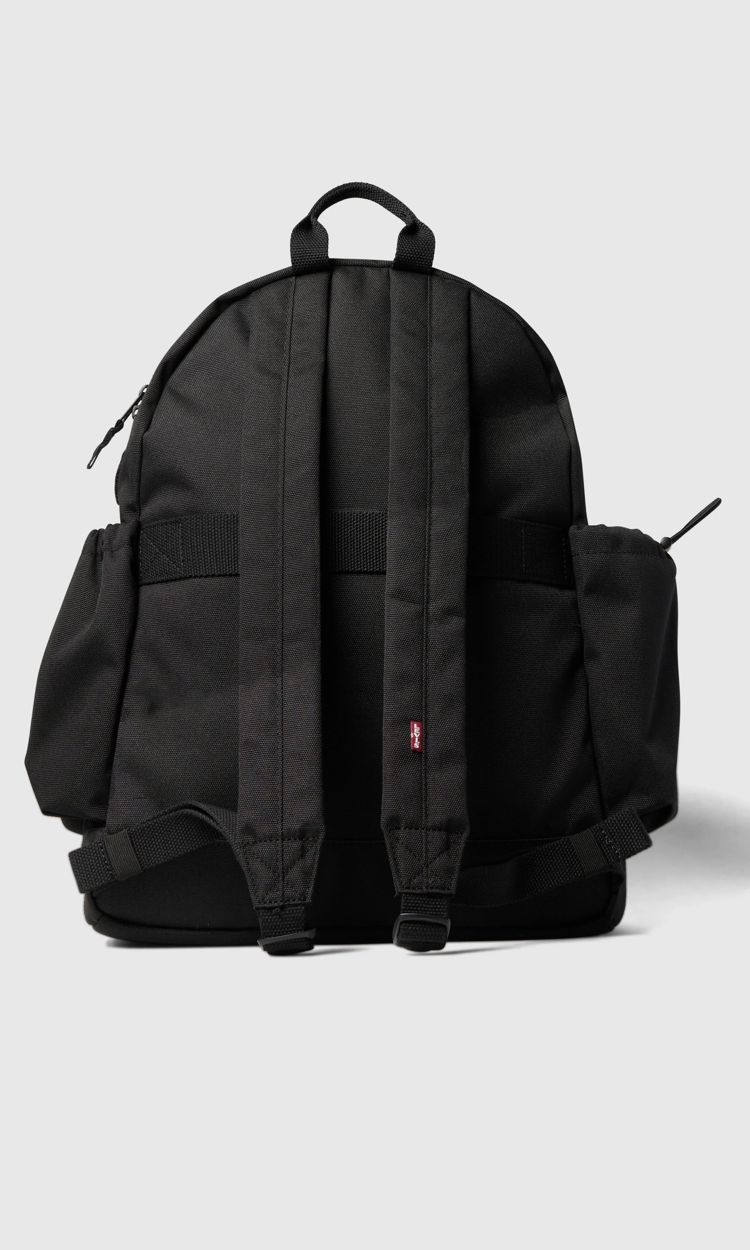 Mission Bay Pack Svart Ryggsäck. Back. Flat.