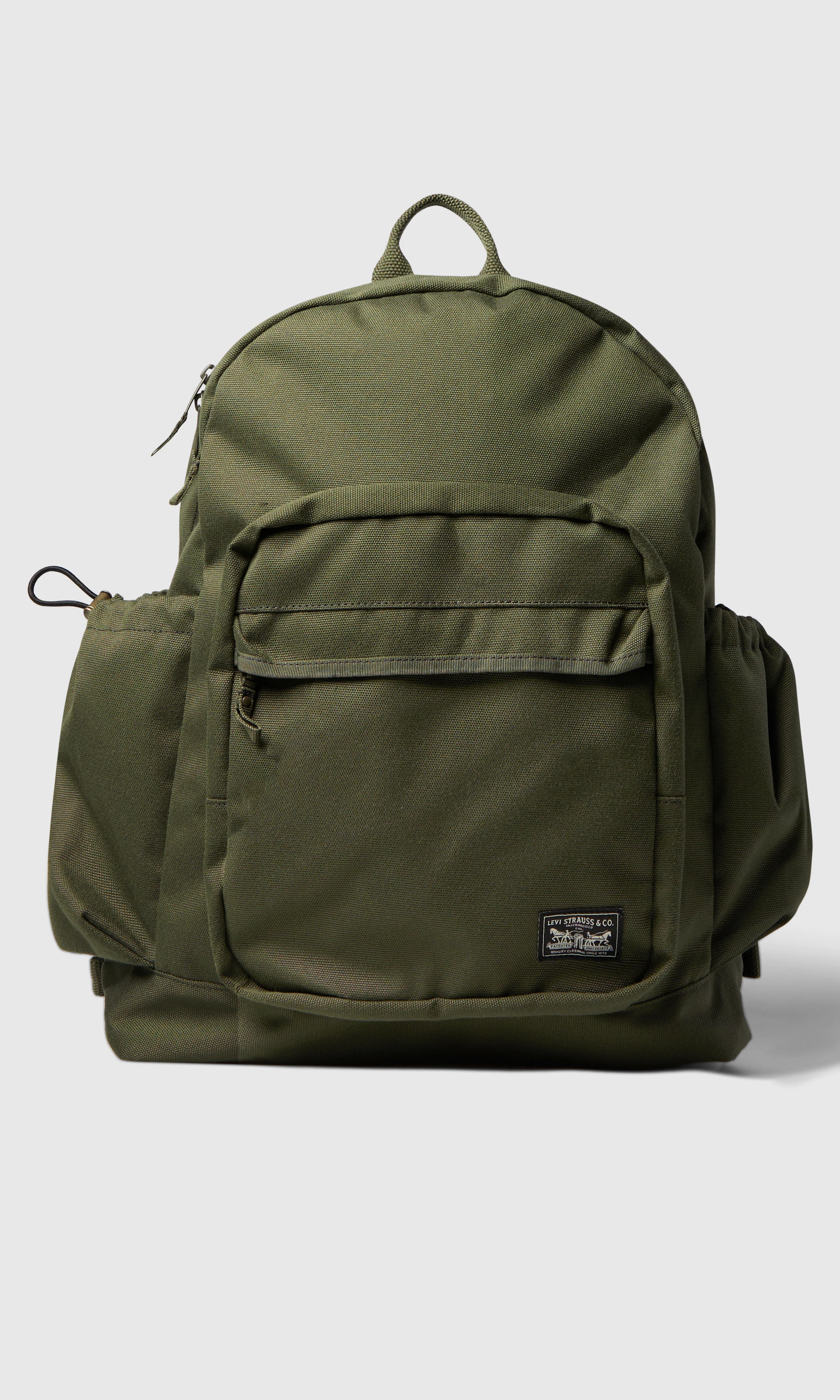 Mission Bay Pack Vihreä Reppu. Front. Flat.