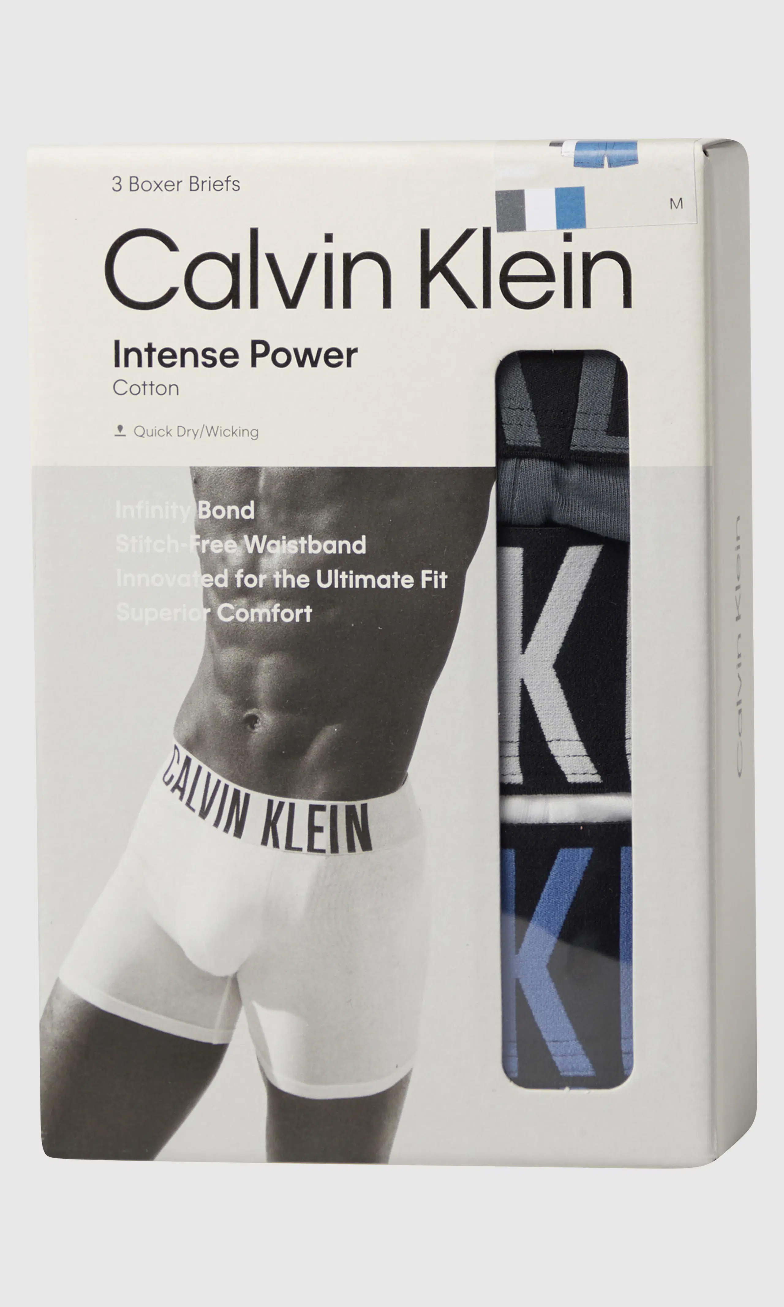 3-Pack Brief Multi Boxer. Detail 1. Flat.