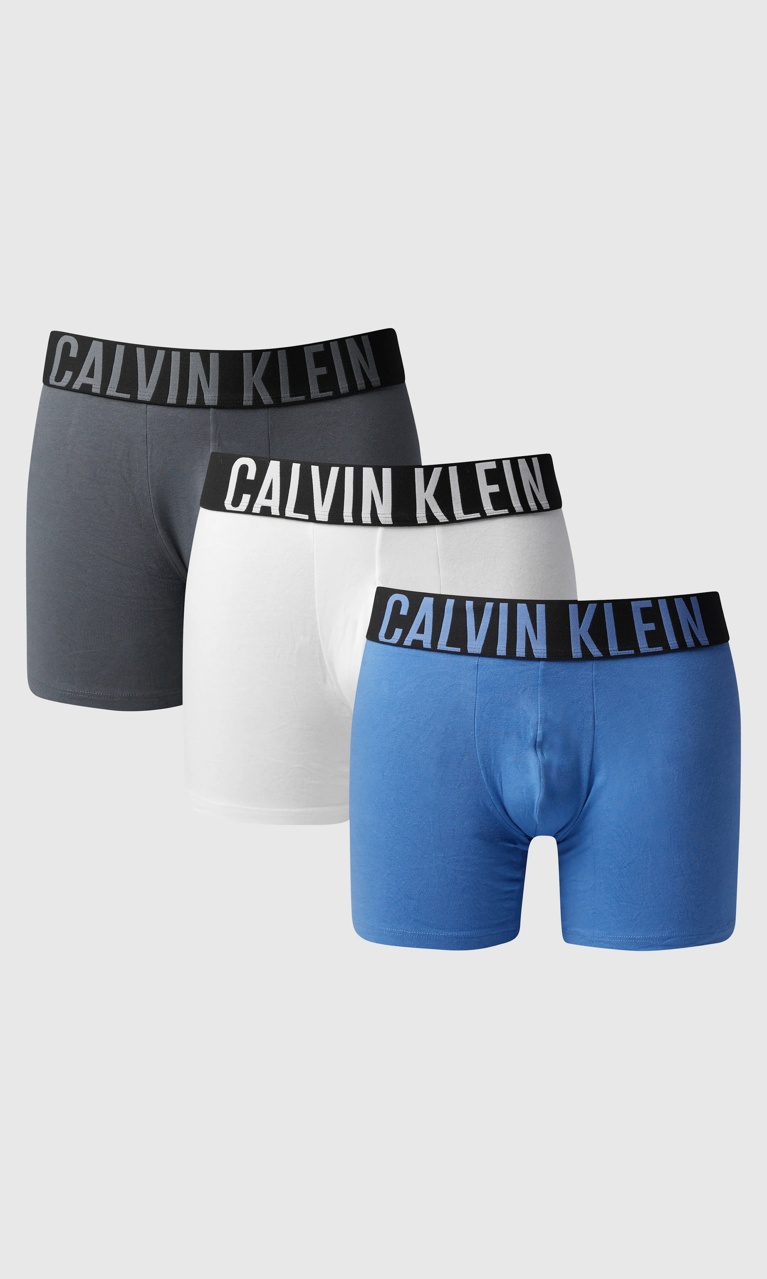 3-Pack Brief Multi Boxer. Front. Flat.