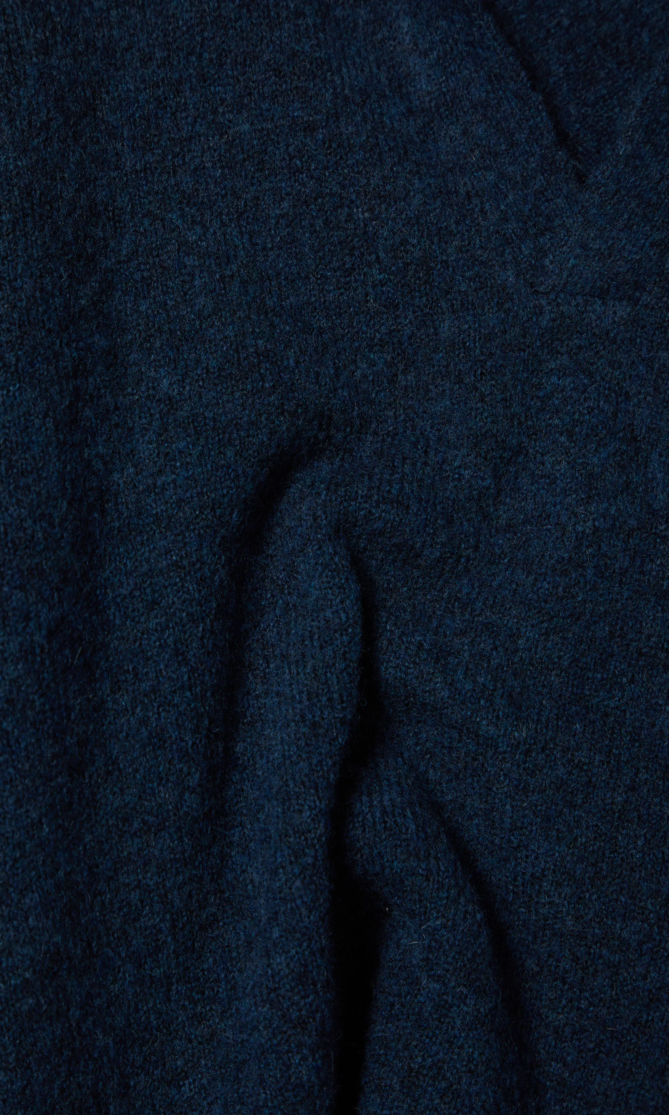 Polo Strikkegenser. Detail 2. Flat.