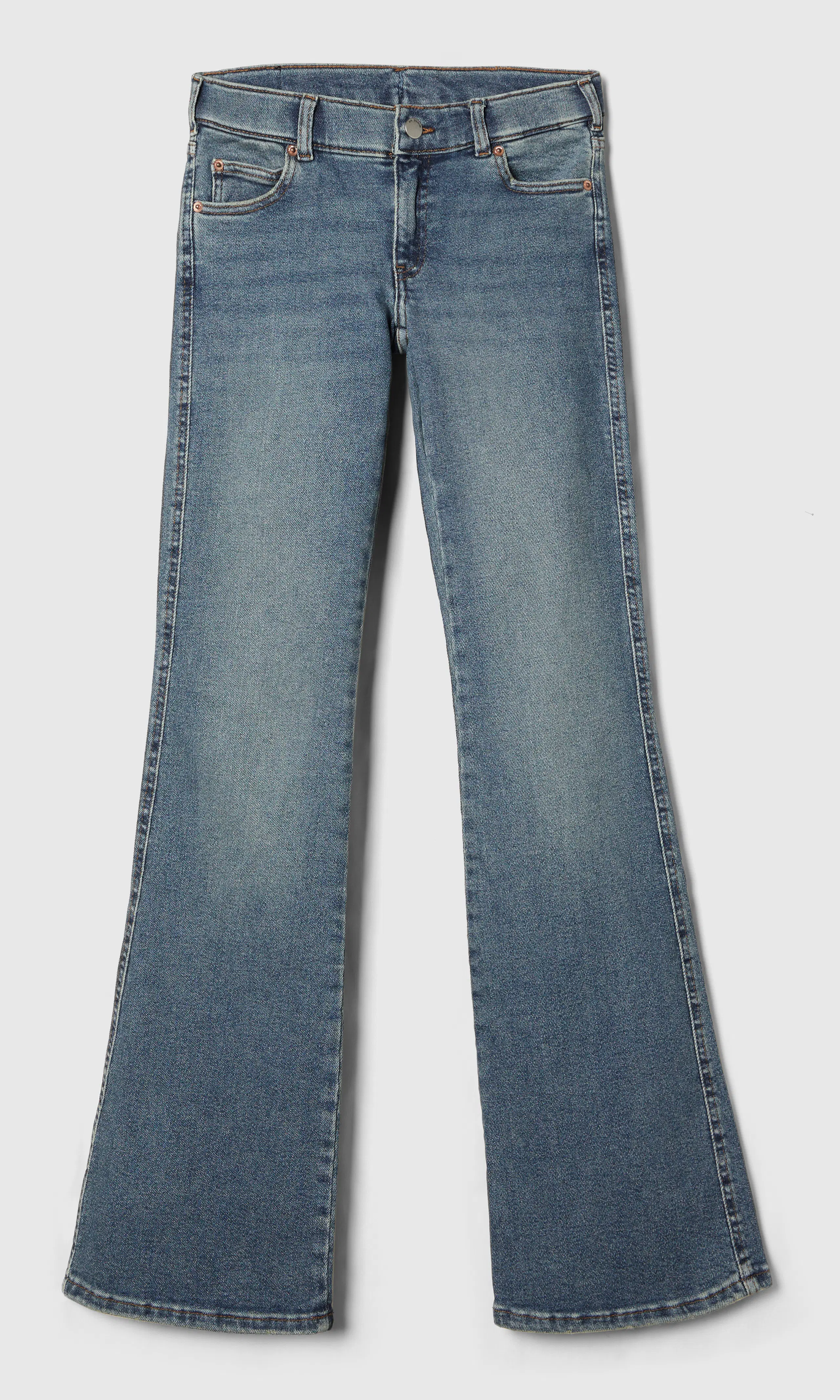 Medium blå