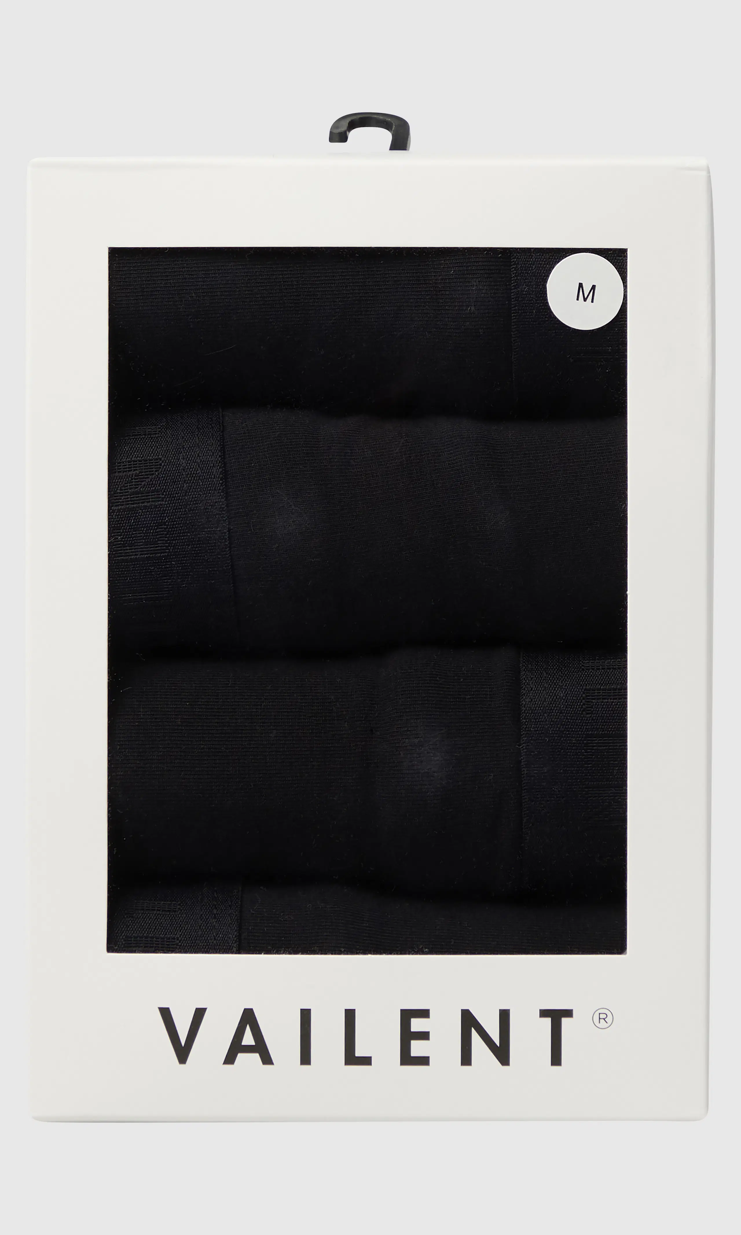 4-Pack Svart Boxershorts. Detail 1. Flat.