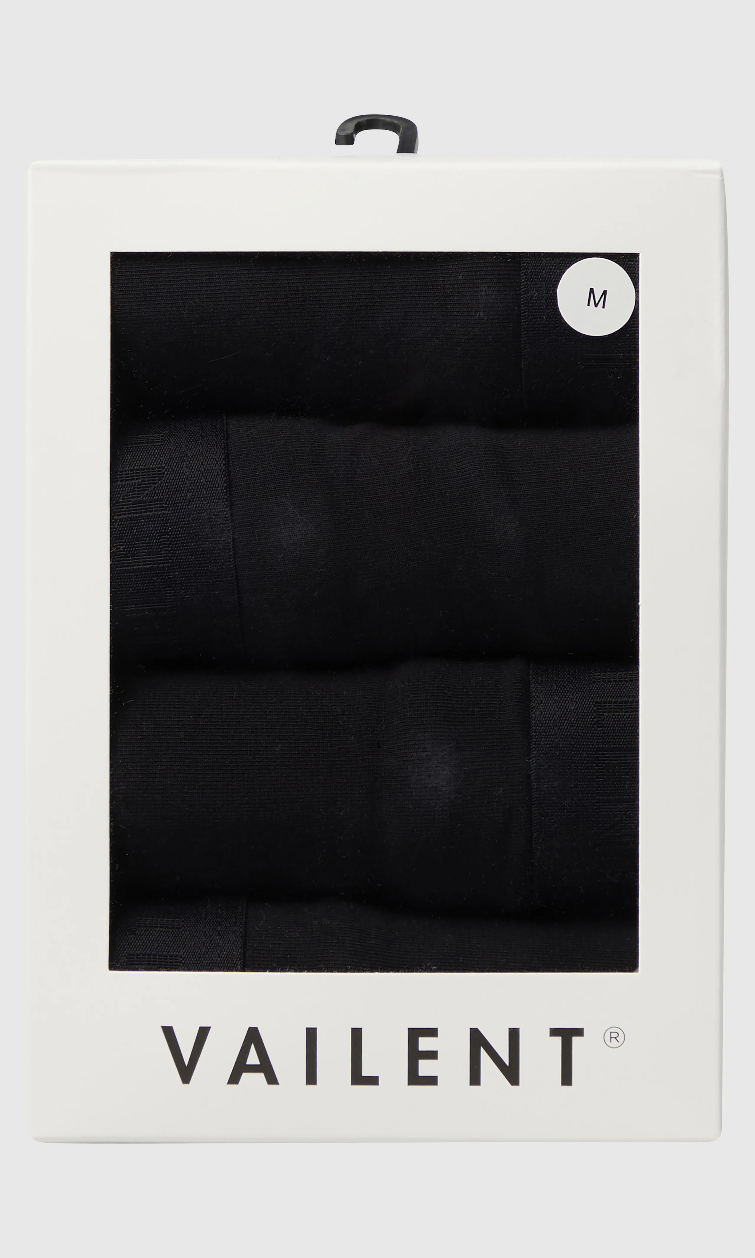 4-Pack Svart Boxershorts. Detail 1. Flat.