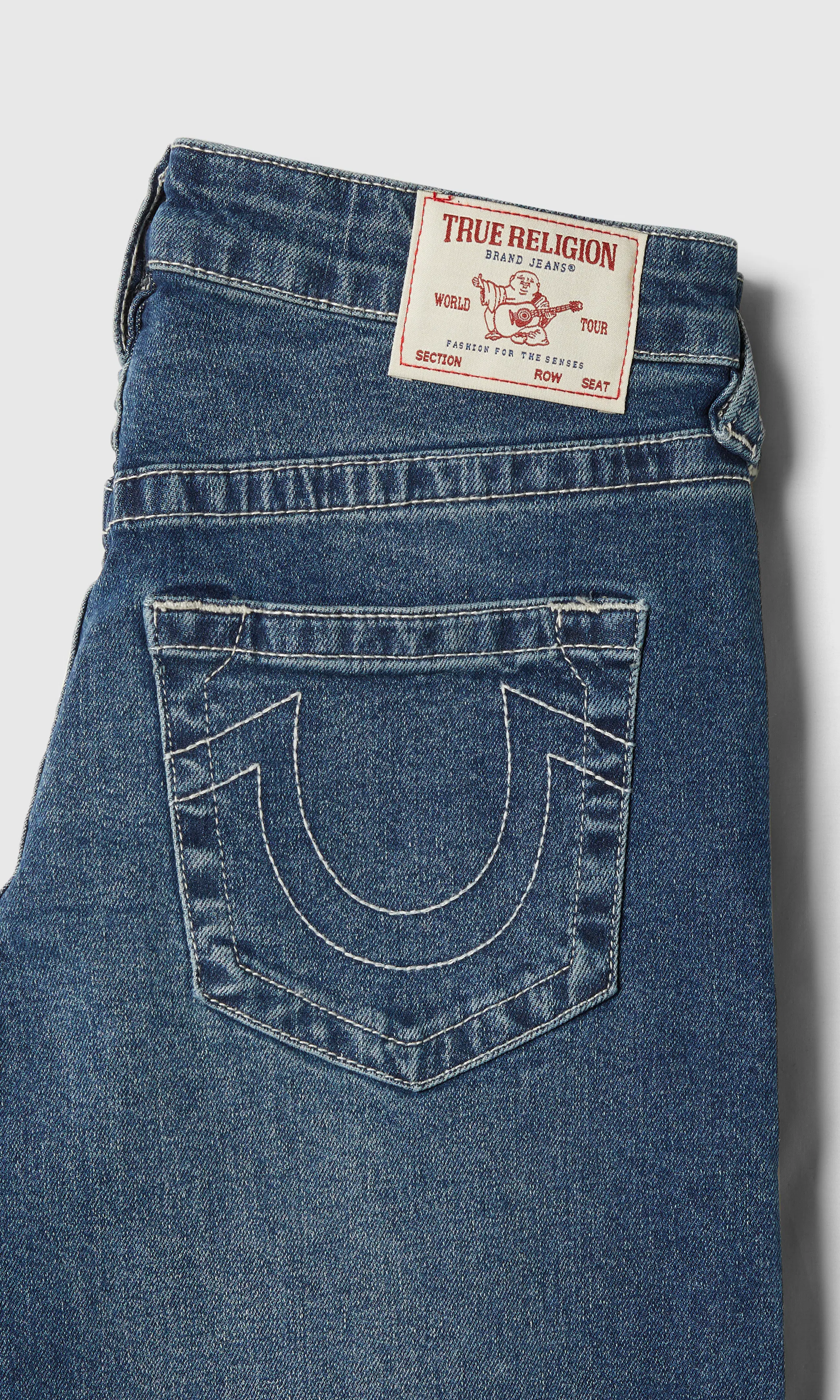 Bobbi Baggy Jeans. Detail 1. Flat.