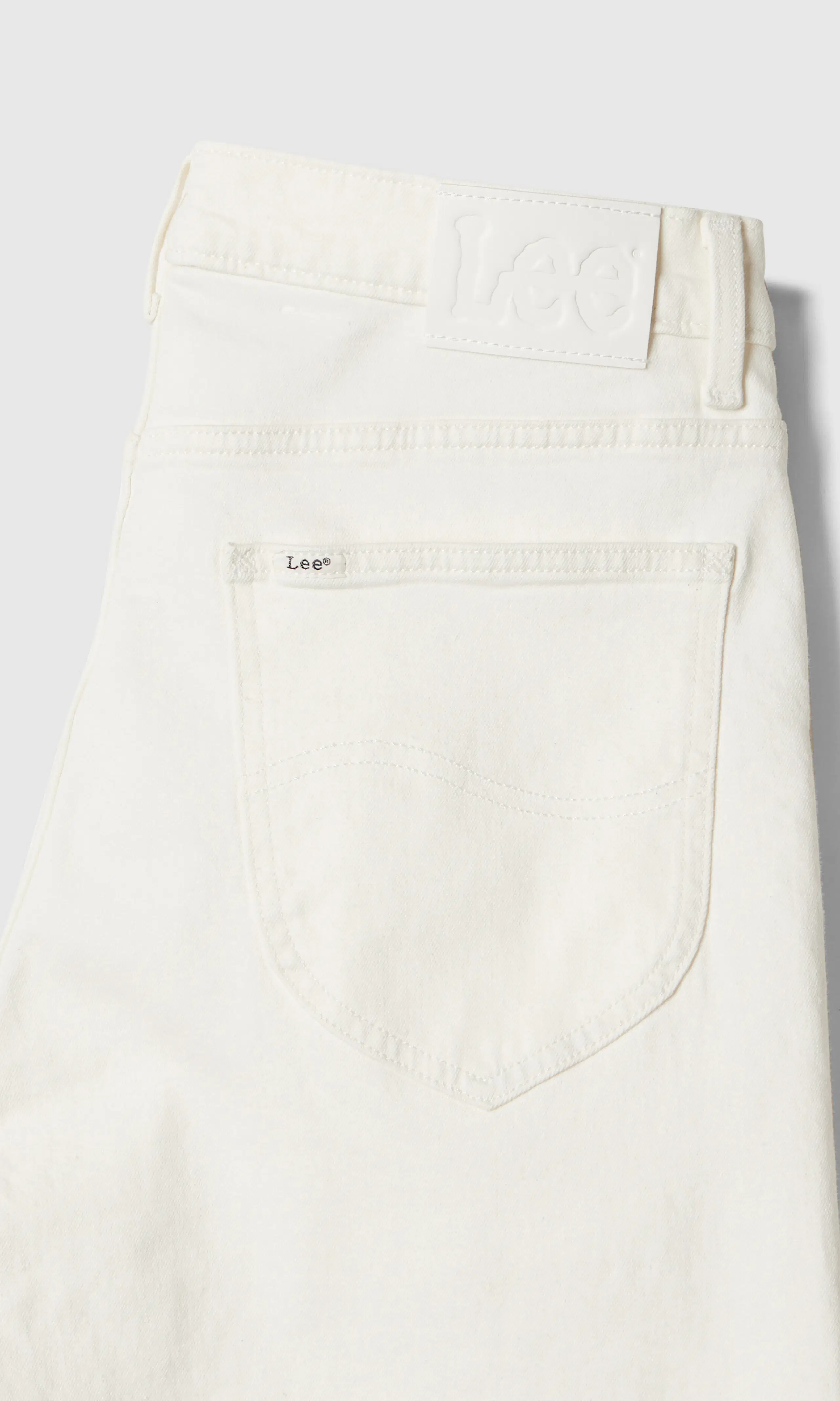 Haden Selvedge Vita Jeans. Detail 1. Flat.