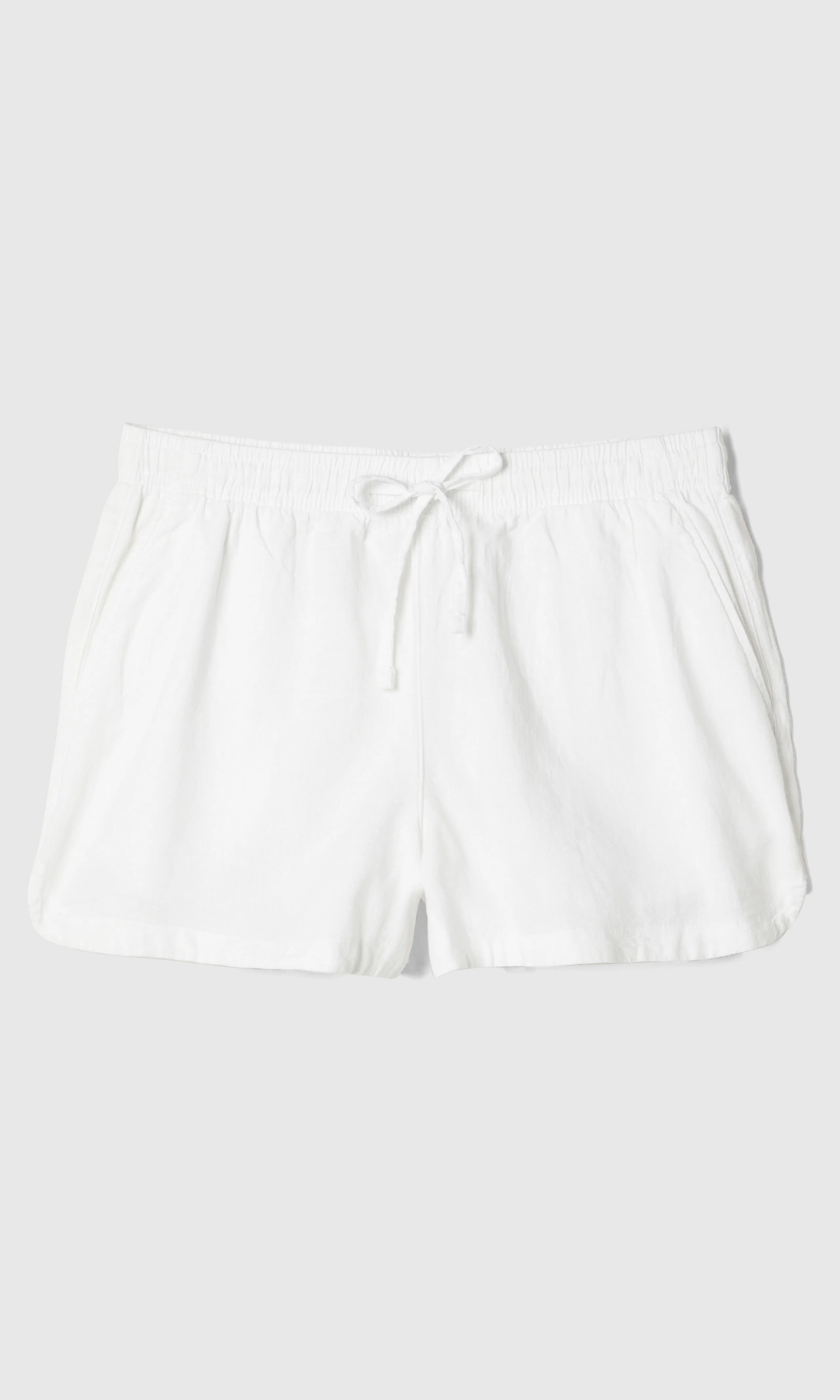Lindis Lin Shorts. Front. Flat.