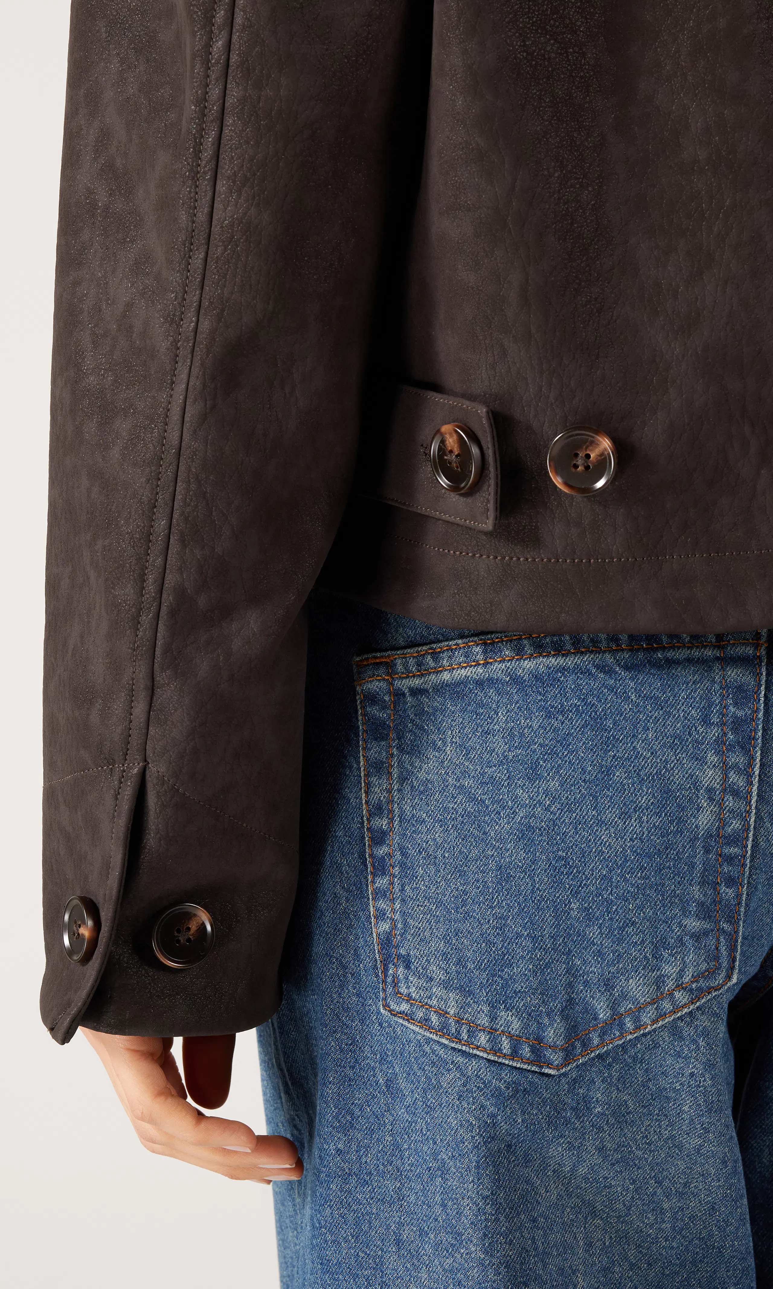 Fanny Harrington Jacka. Detail 2. Model.