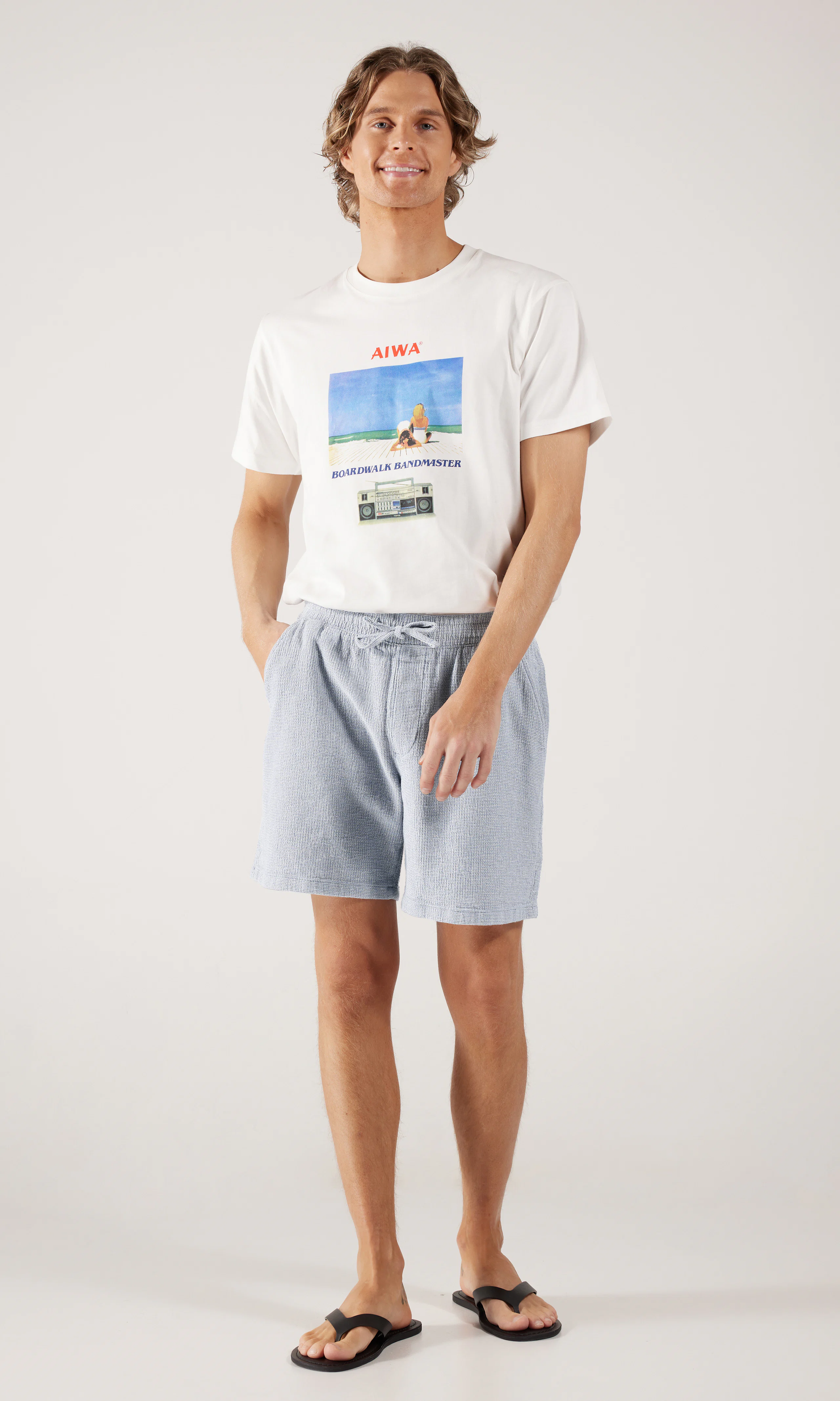 Tex Shortsit. Front 1. Model.