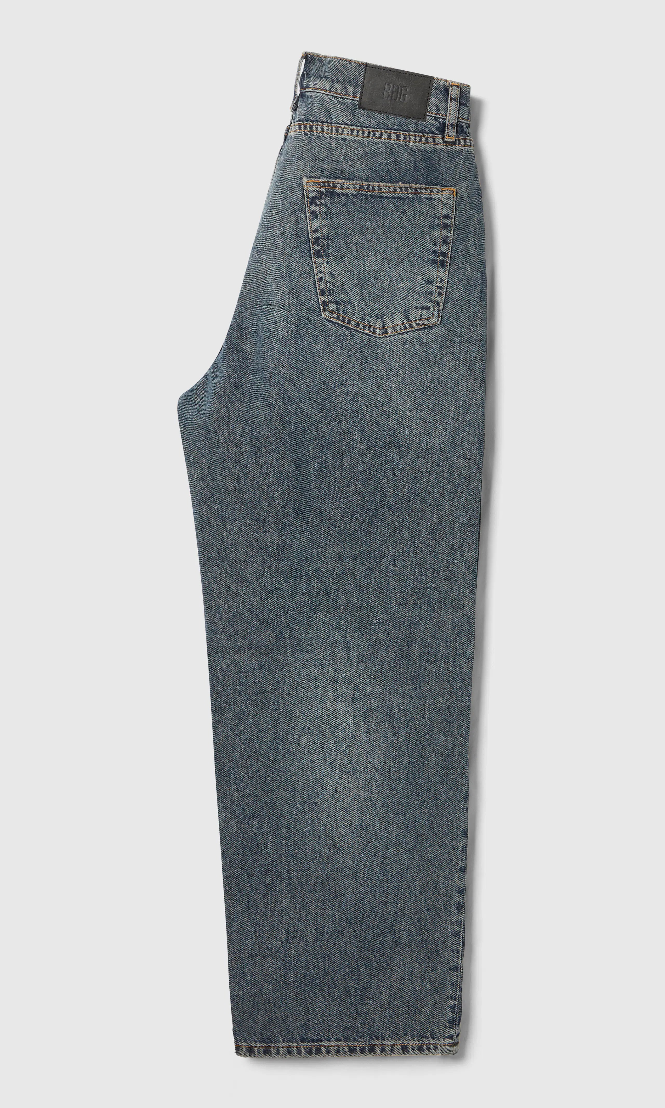 Jack Mörkblå Jeans. Back. Flat.