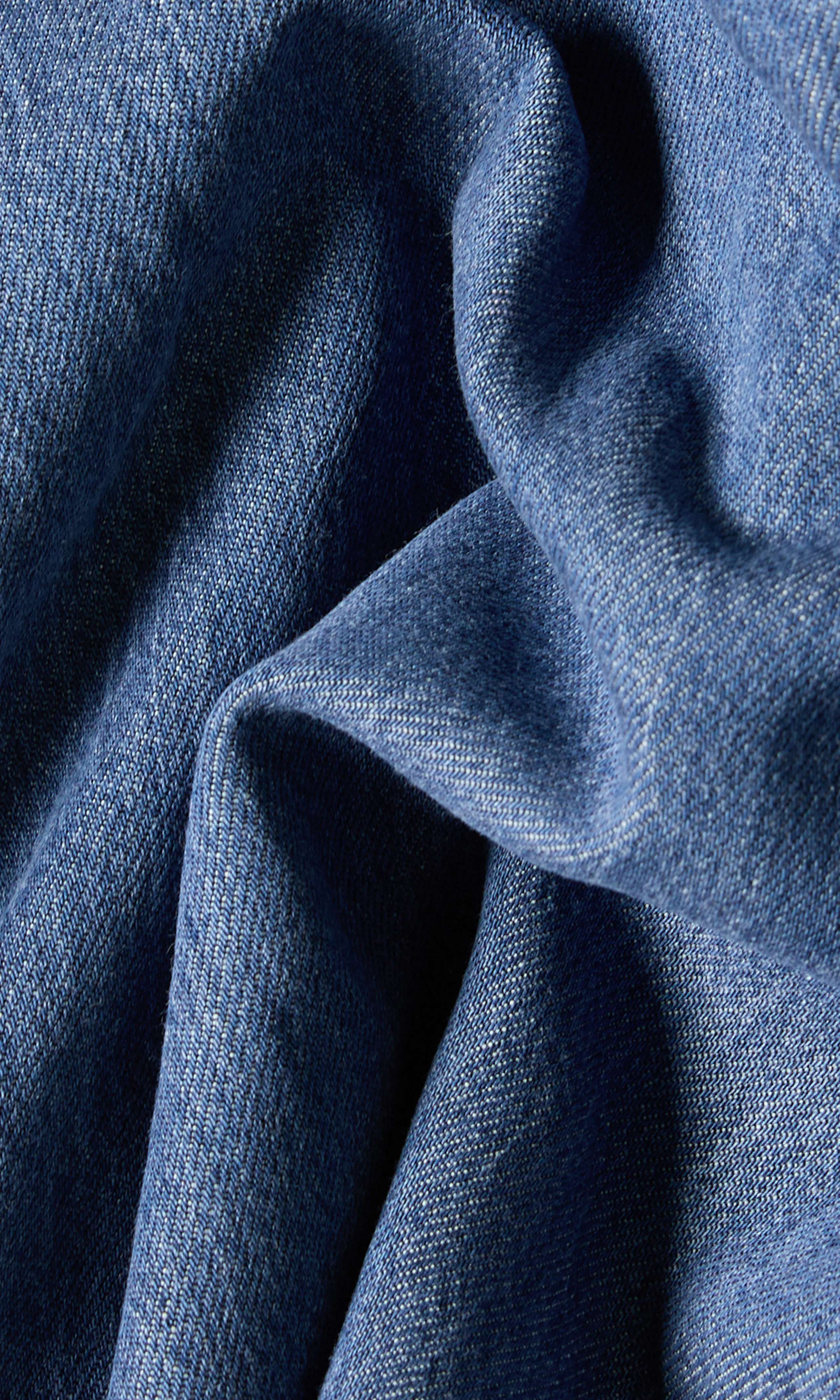 Journey Long-Sleeve Maxi Kjole. Detail 2. Flat.