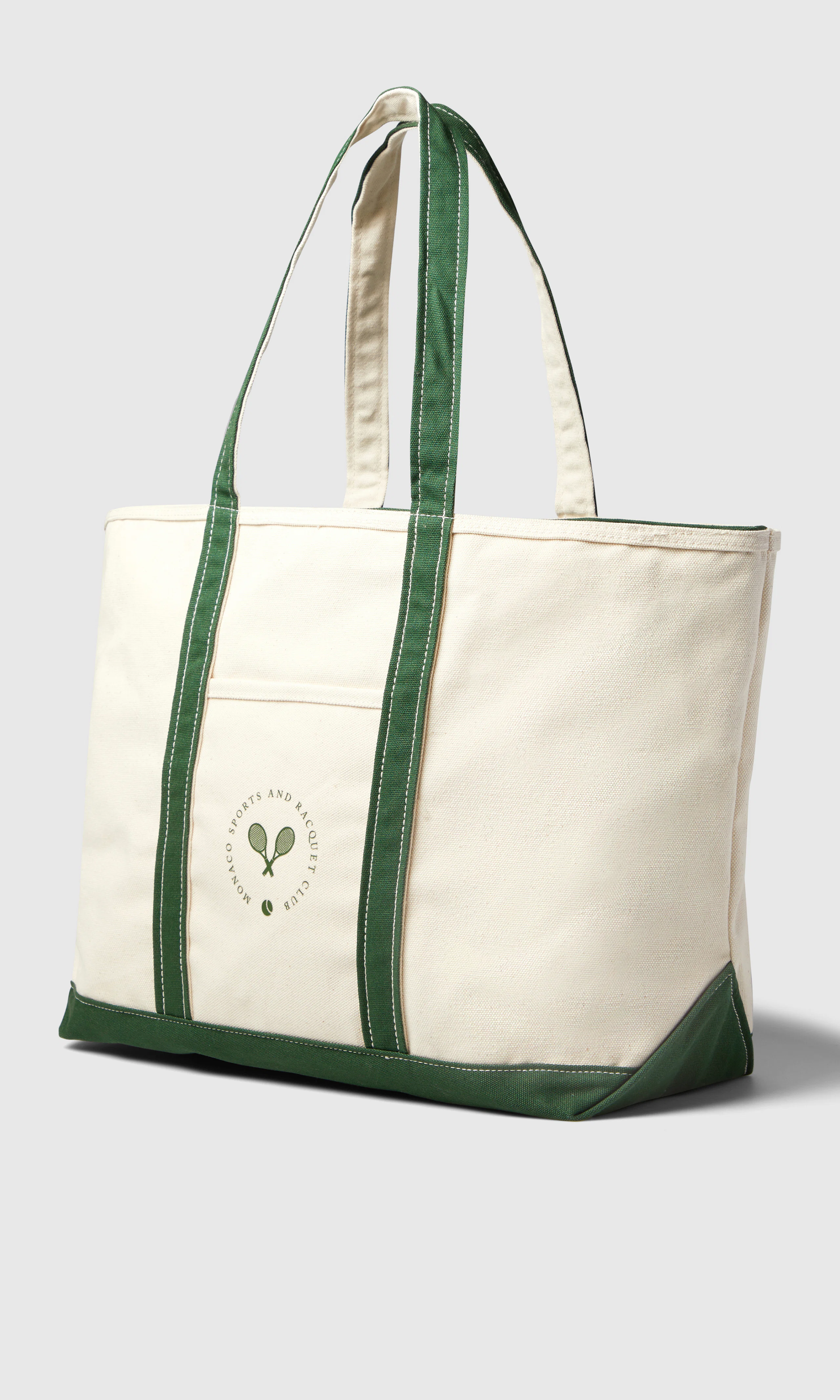 Ace Canvas Tote Väska. Front 1. Flat.