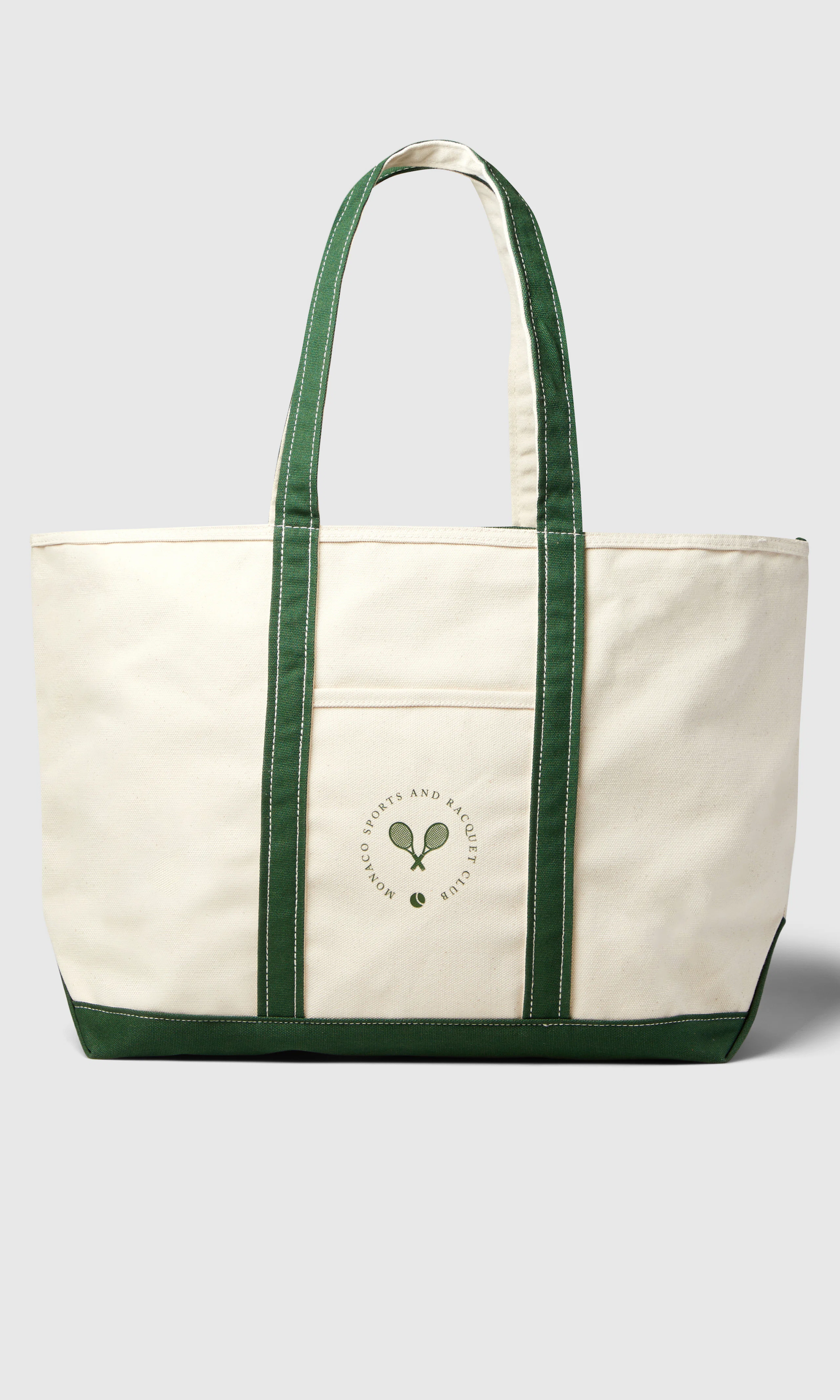 Ace Canvas Tote Väska. Front. Flat.