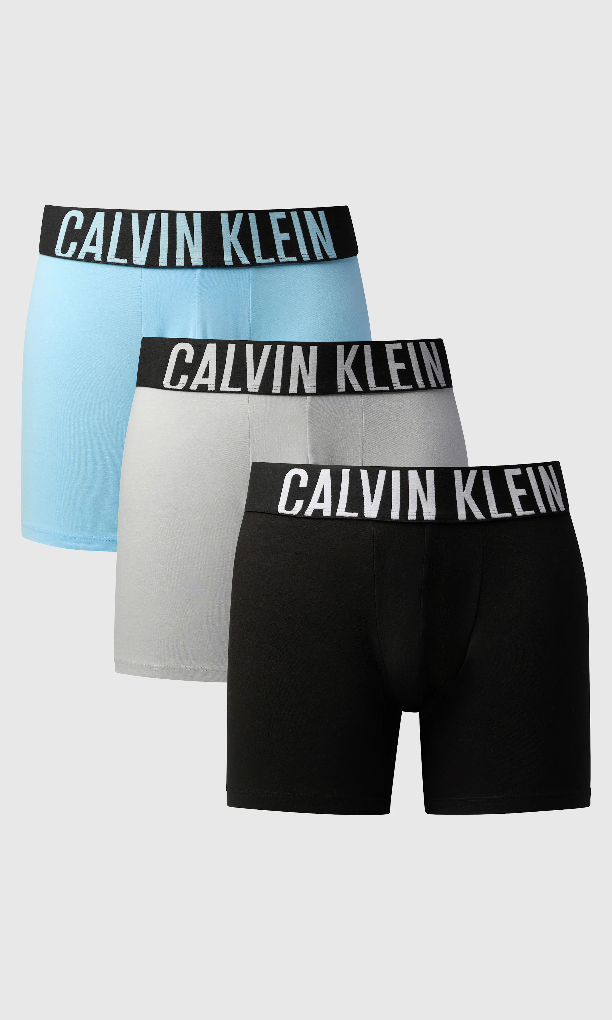 3-Pack Brief Multi Boxer. Front. Flat.