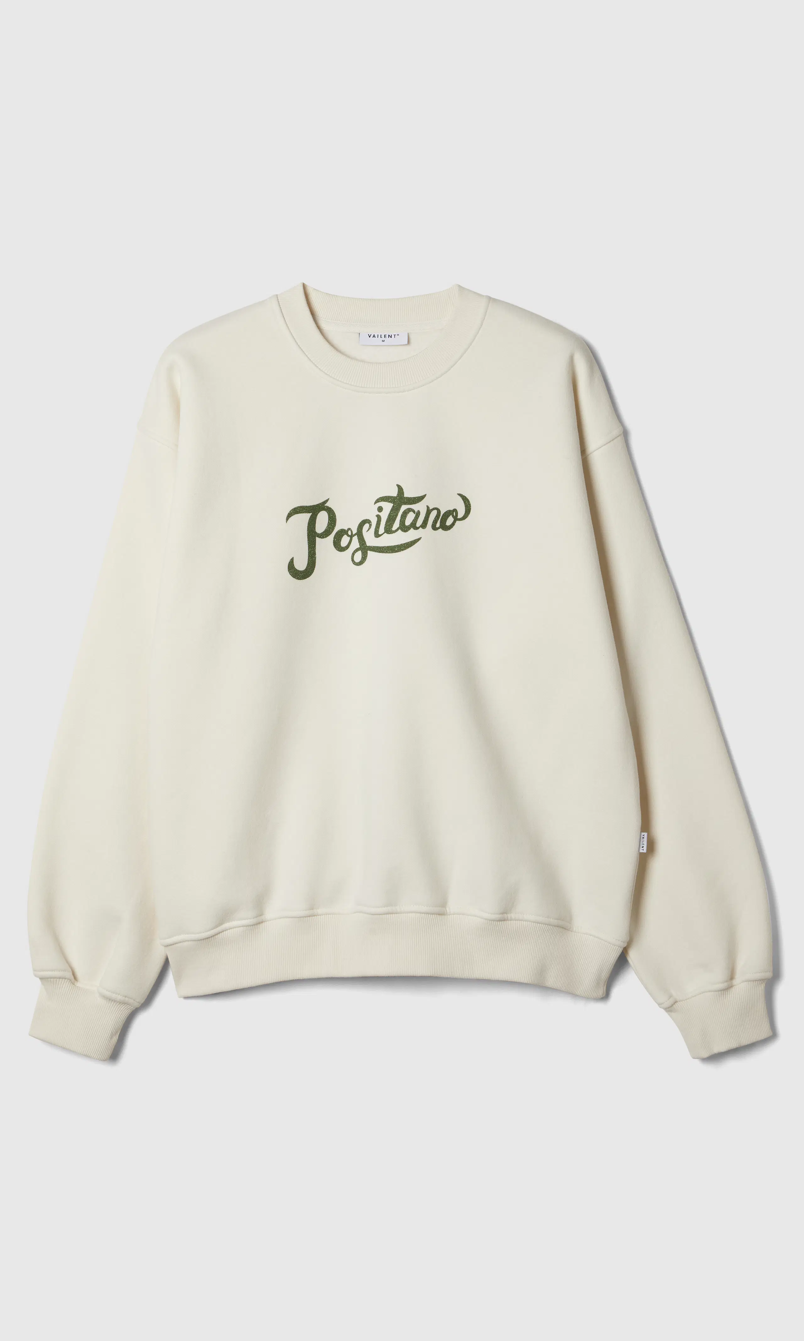 Crew Positano Genser. Front. Flat.