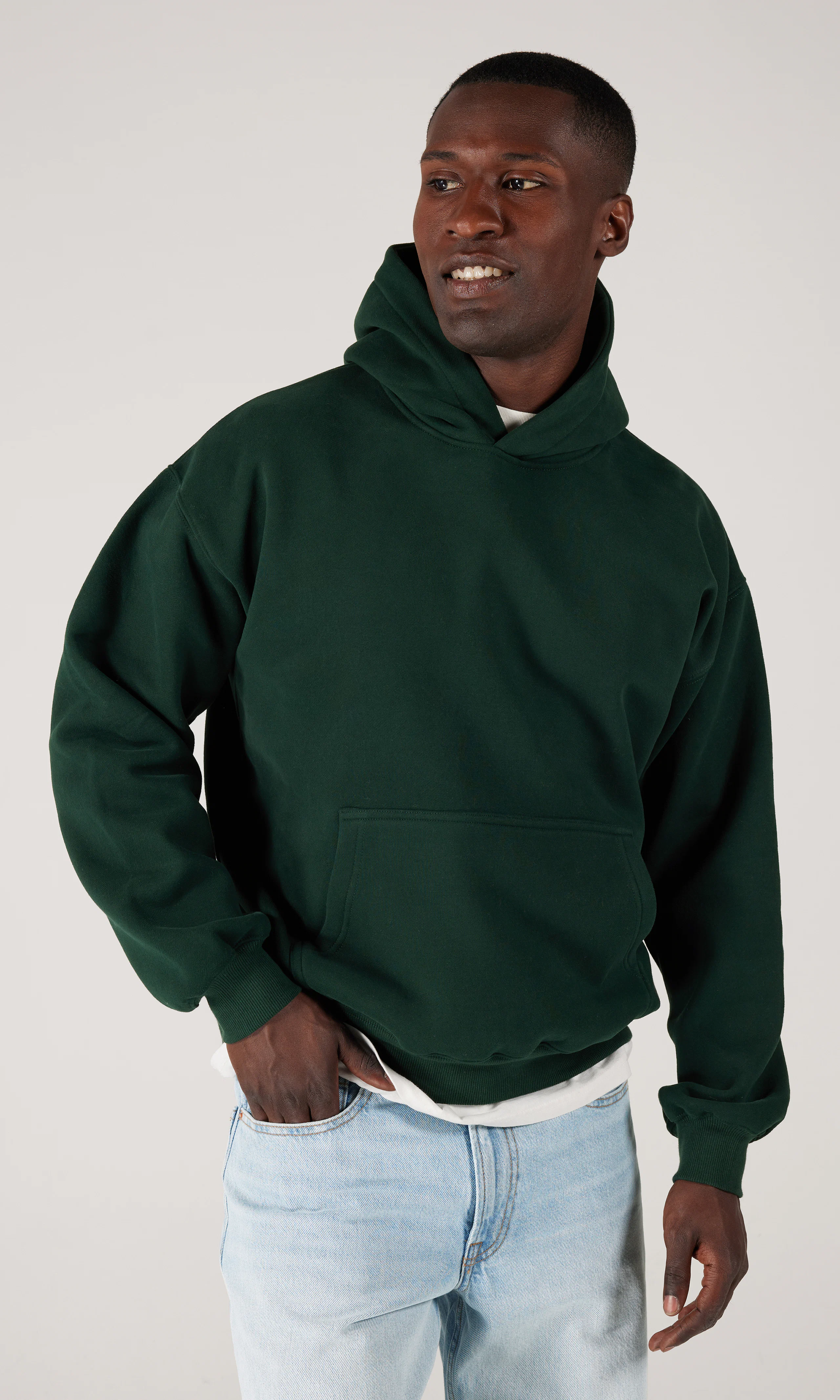 New Hood Huppari. Front. Model.