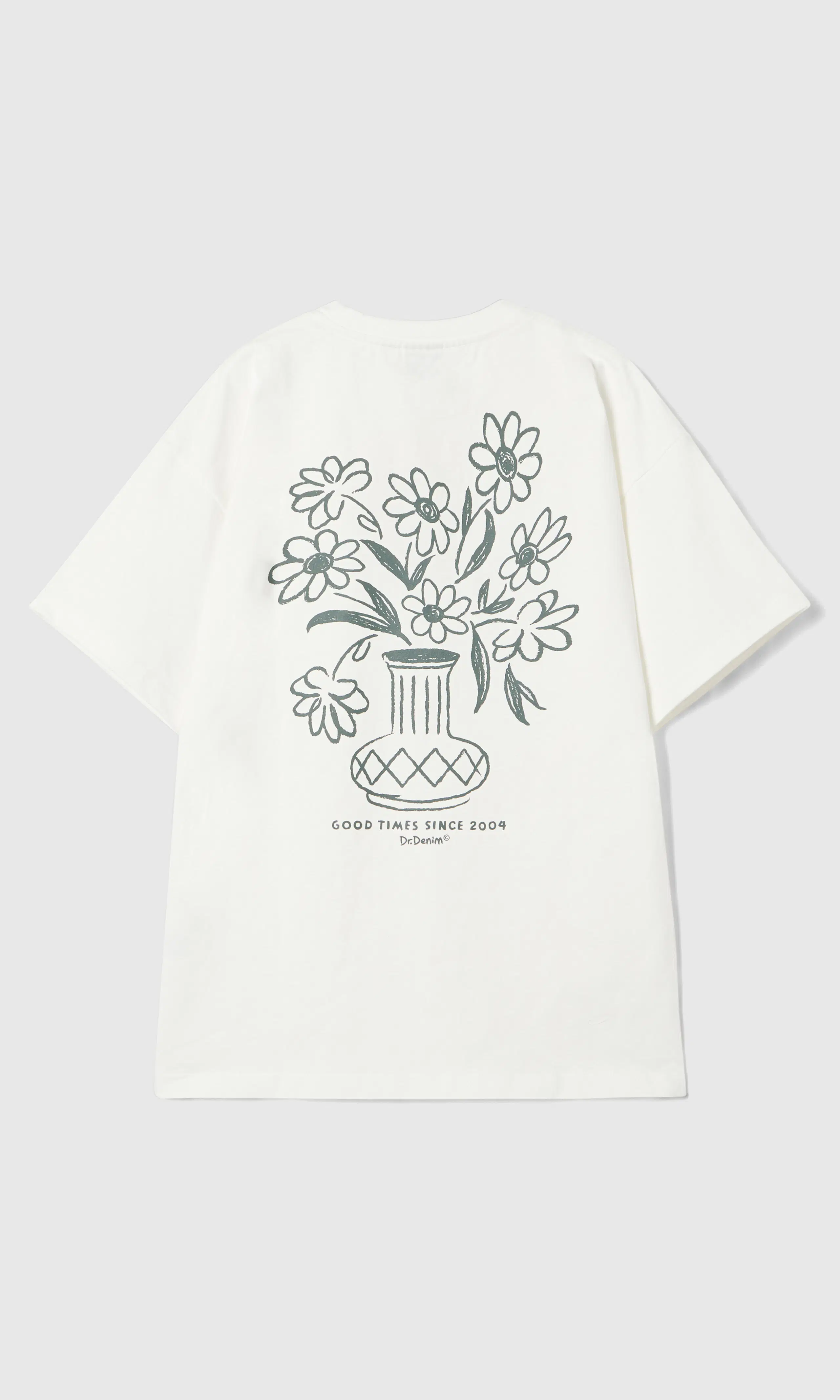 Trooper Tee T-Shirt. Back. Flat.