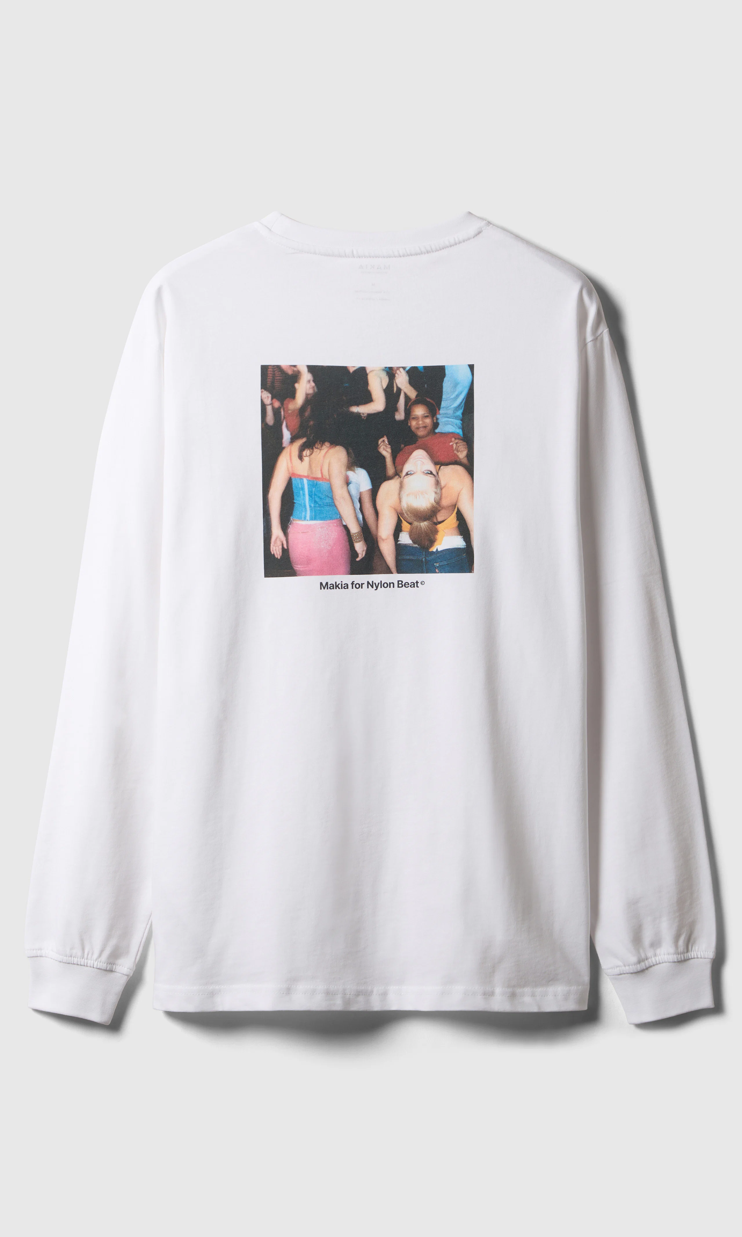 Album T-shirt. Back. Flat.