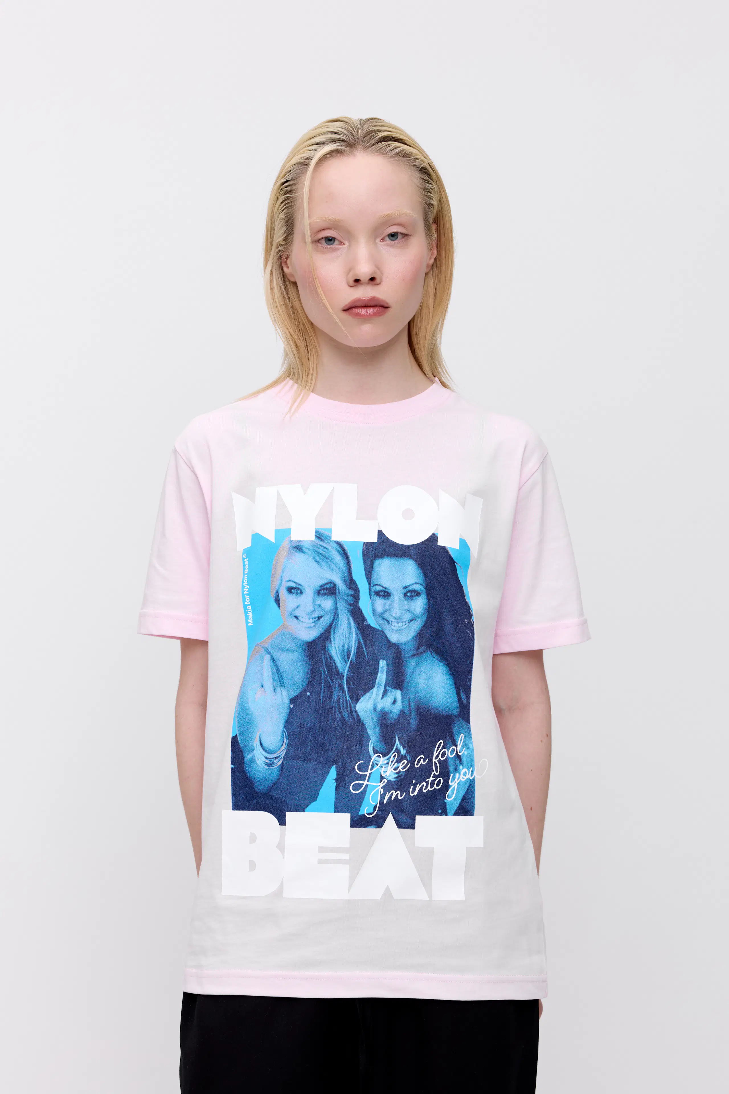 Like A Fool T-shirt. Front. Model.