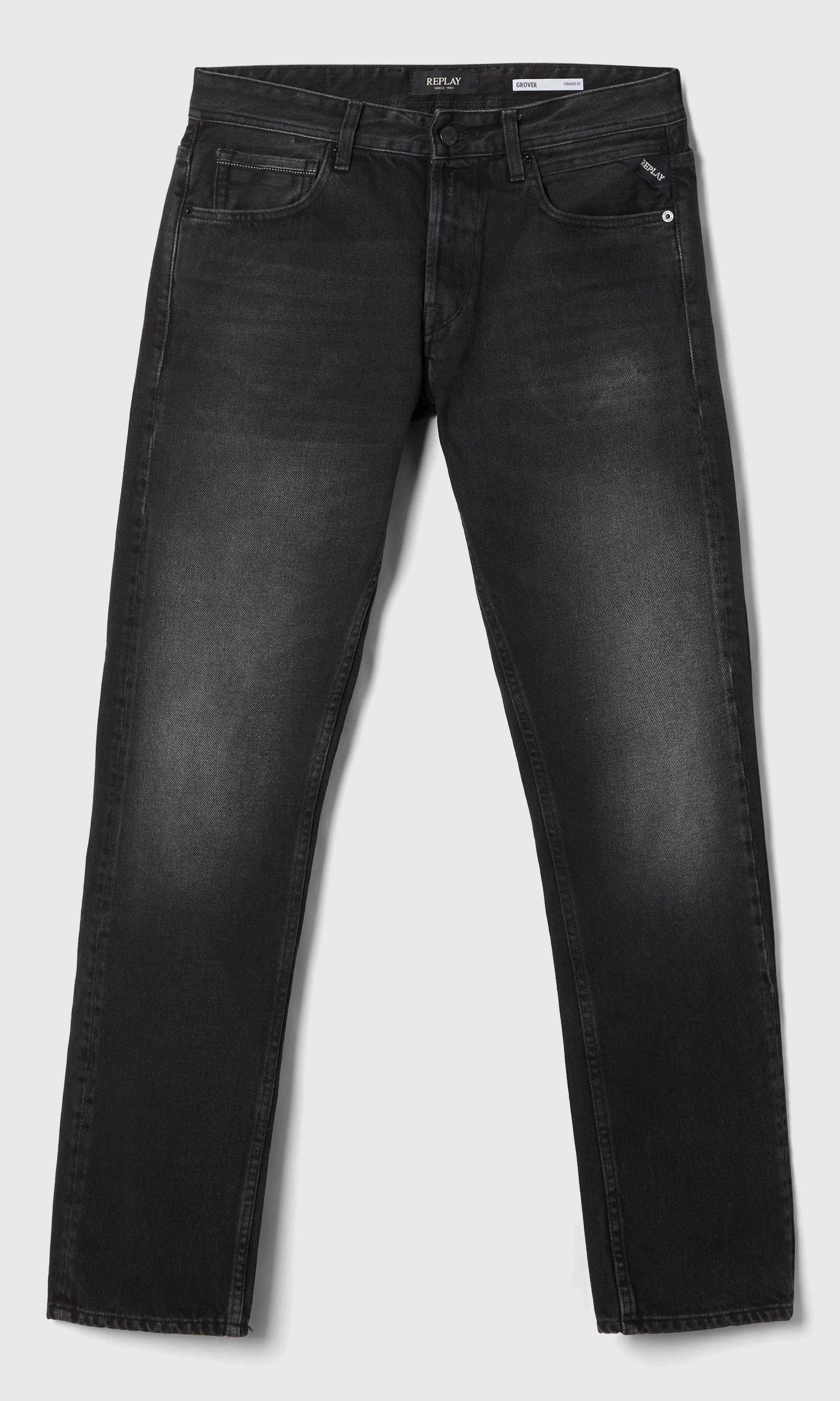 Svart denim