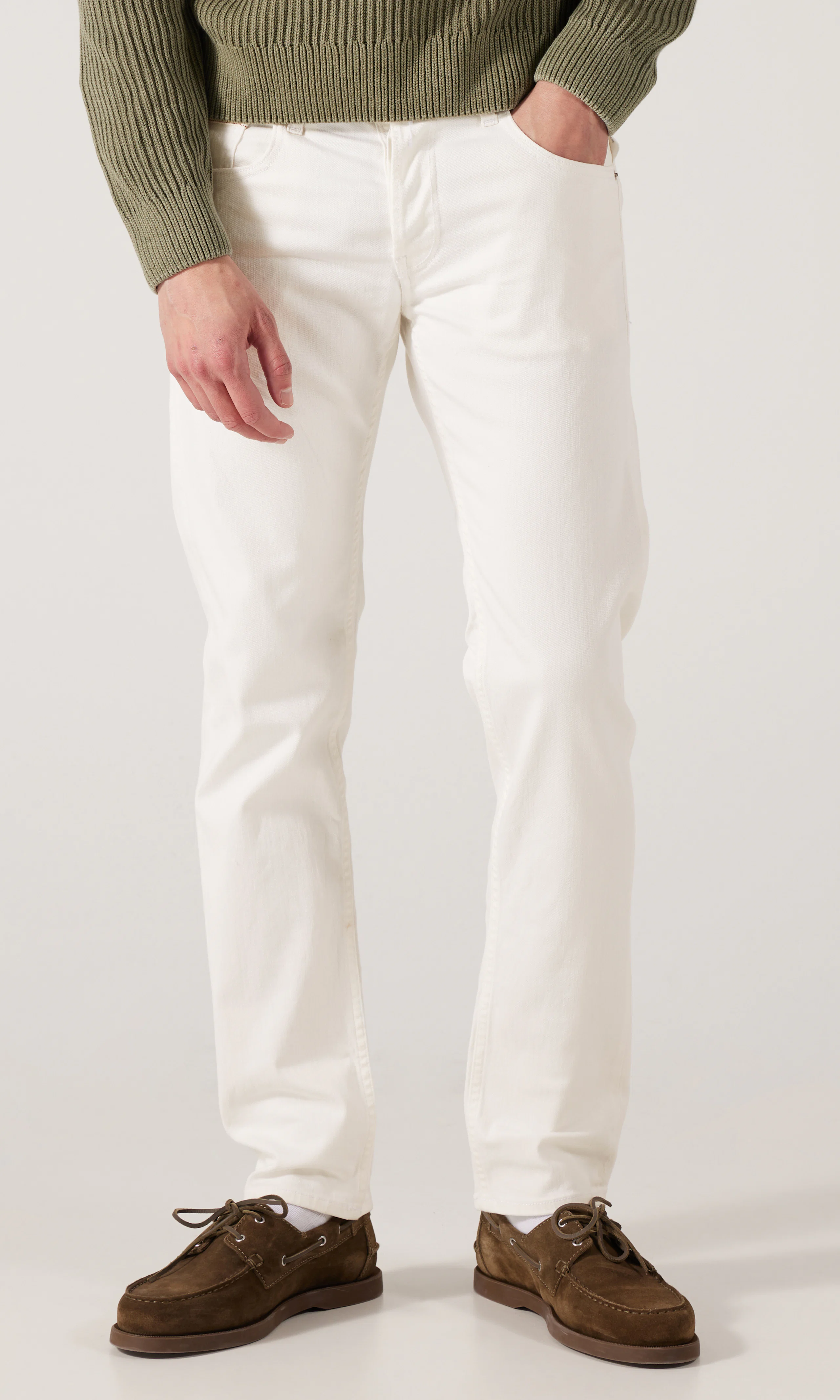 Grover Vita Jeans. Front. Model.