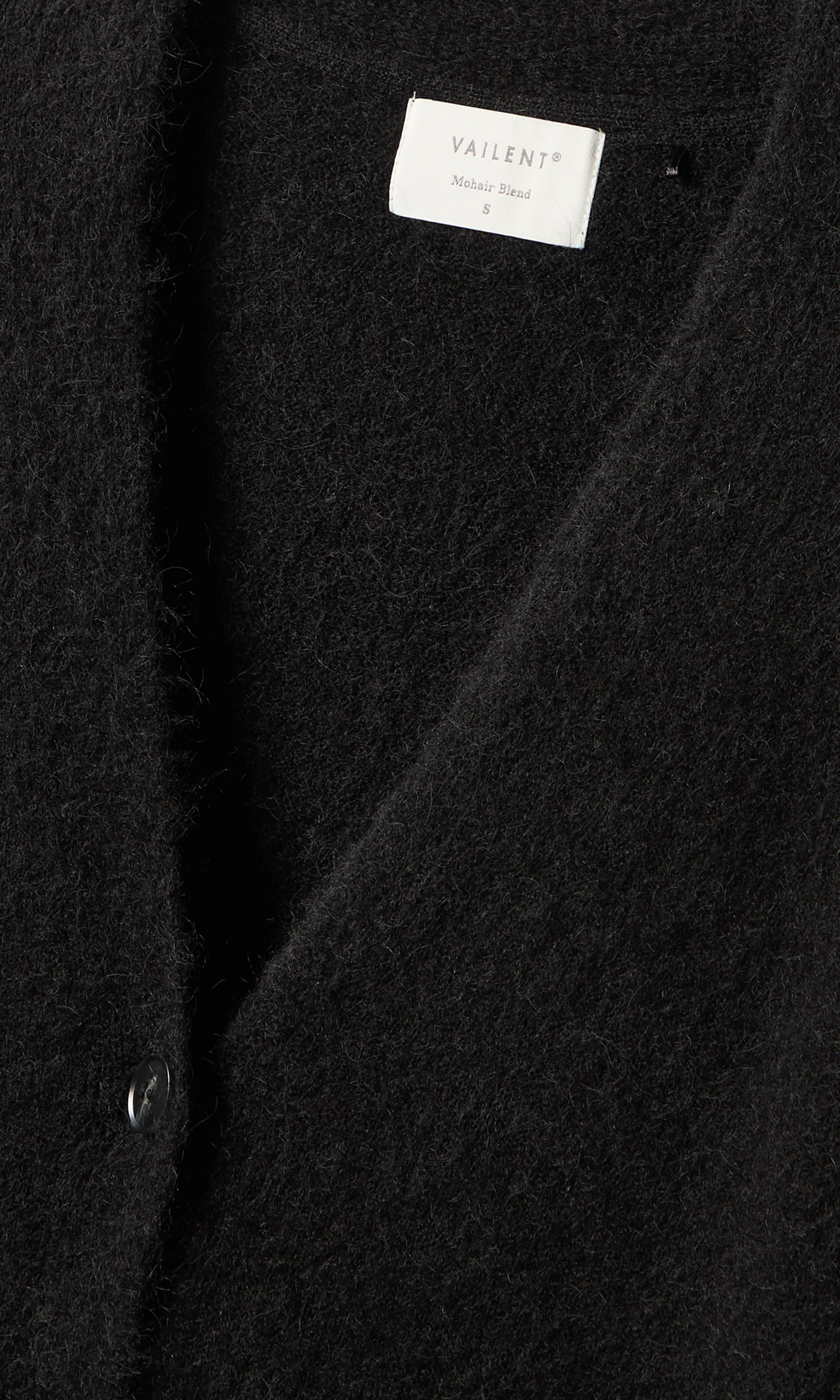 Long Pitkä Neuletakki. Detail 1. Flat.
