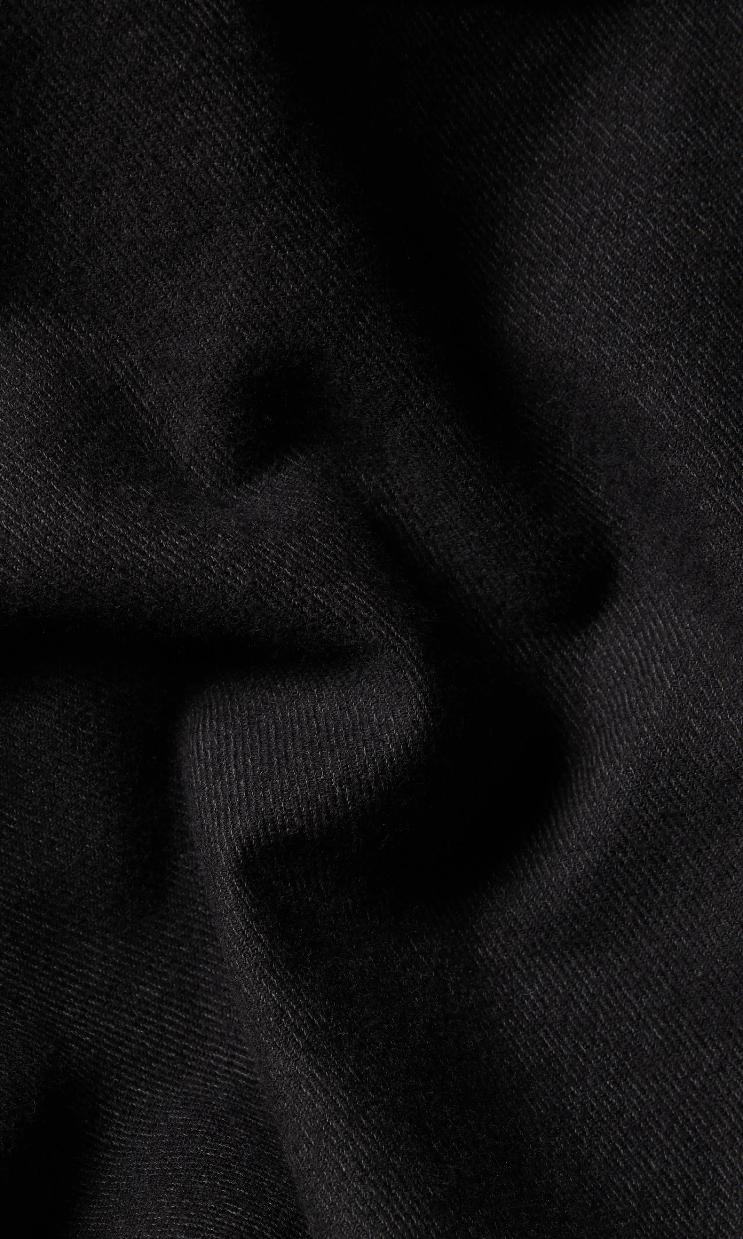 Twist Skjorte. Detail 2. Flat.