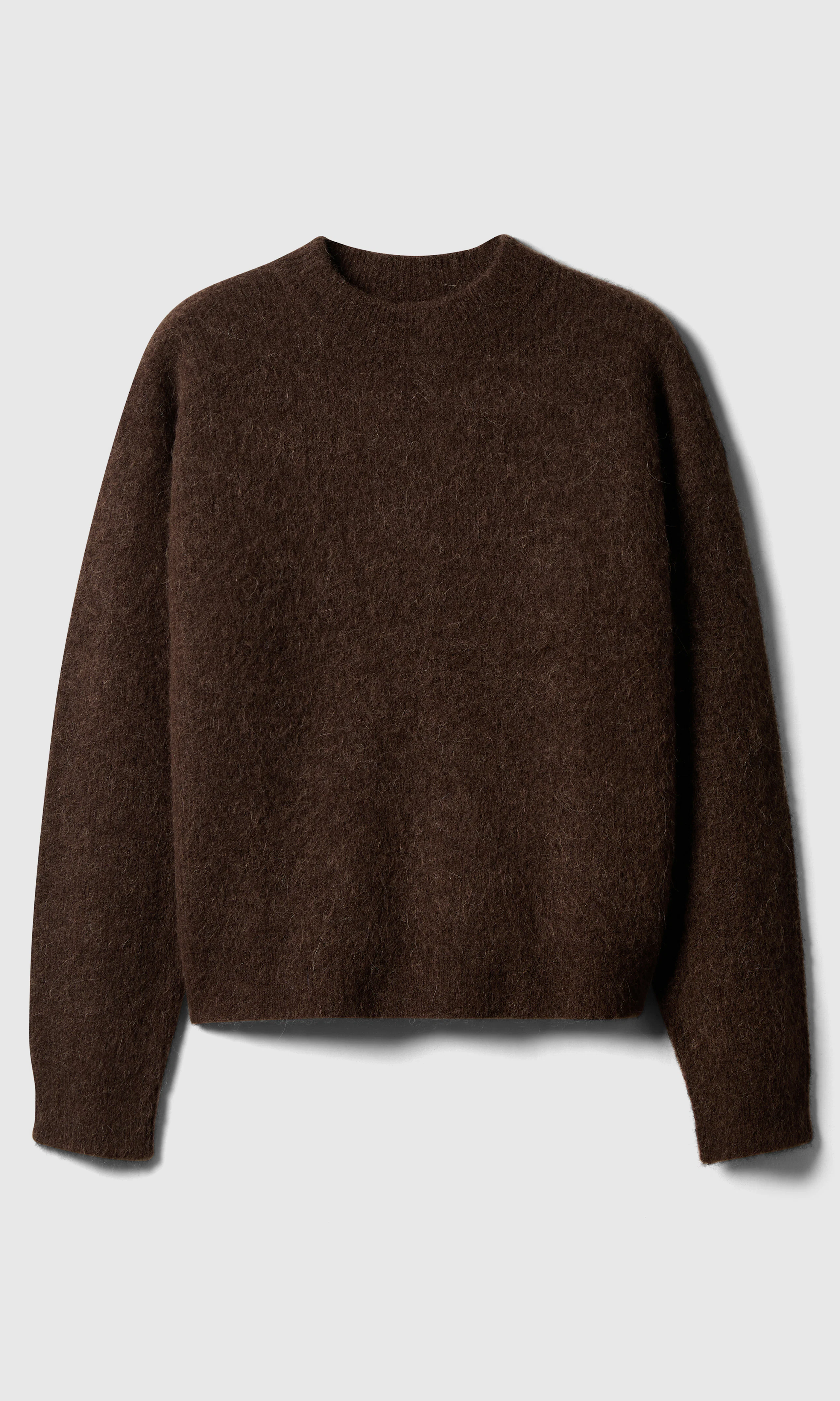 Alpaca Neule. Front. Flat.