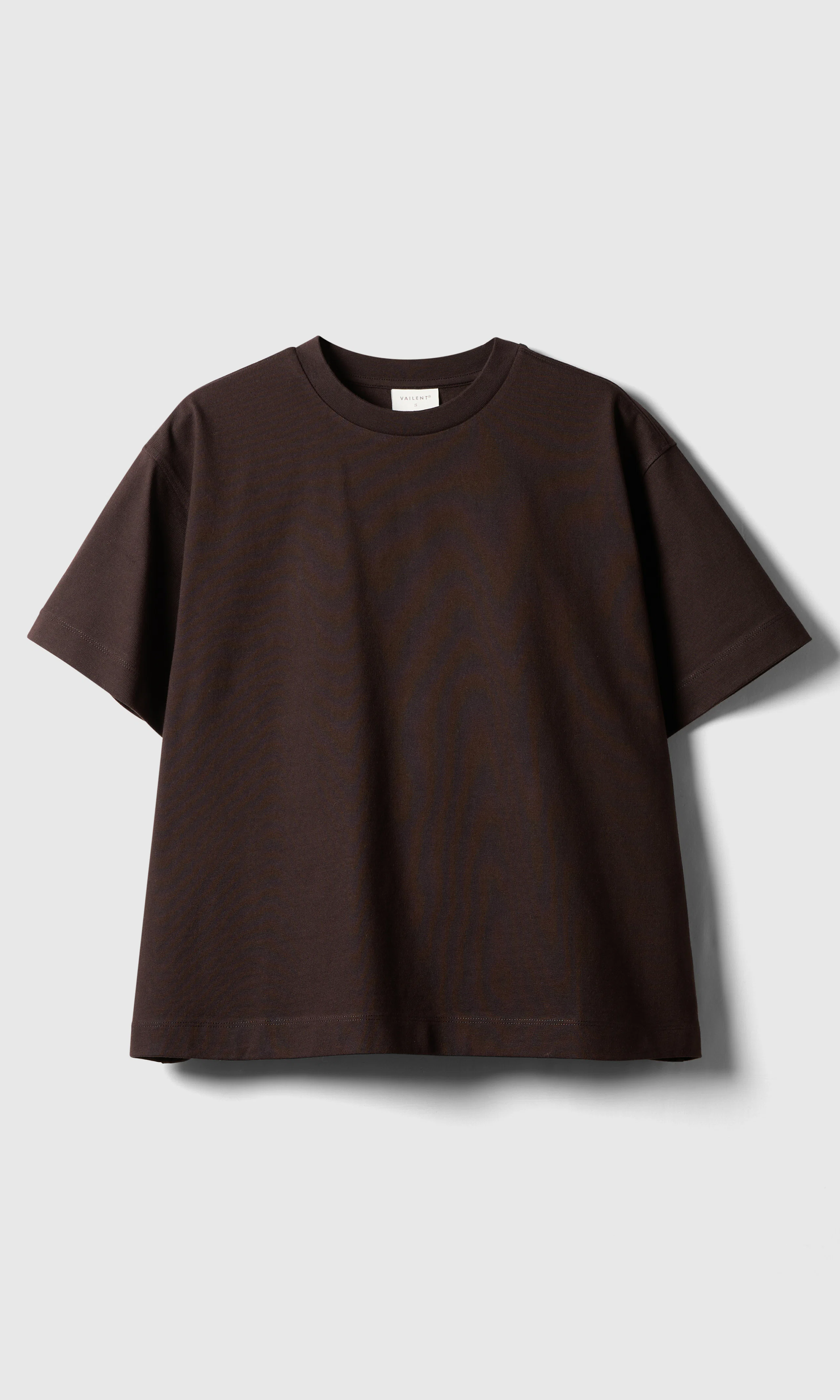 Heavy Brun T-Shirt. Front. Flat.